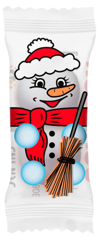 

Драже Zoo Zoo Снеговик с ванилью, вес