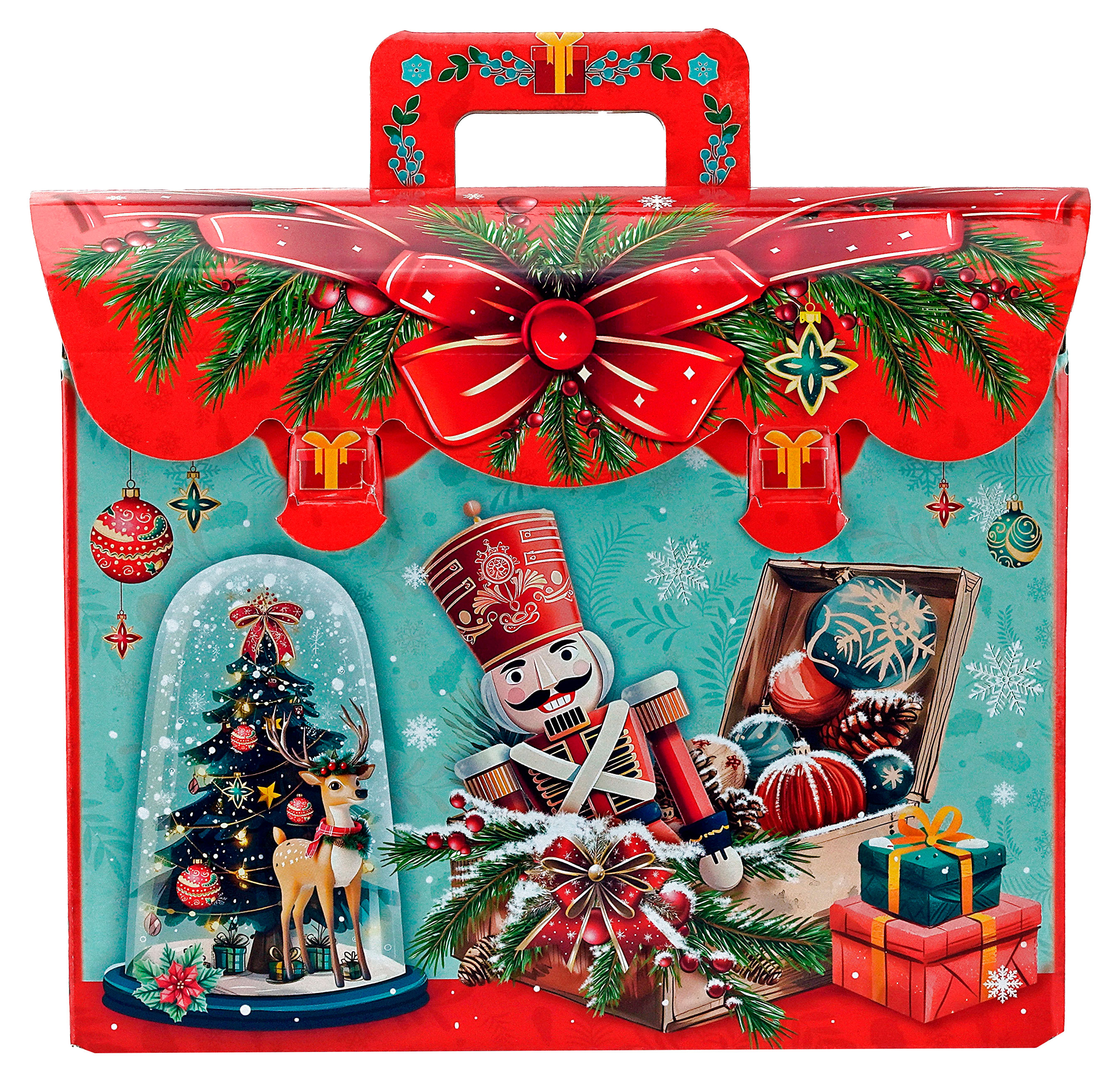 

Подарок новогодний сладкий Мосупак Сундук Скоро бал, 1,172 кг