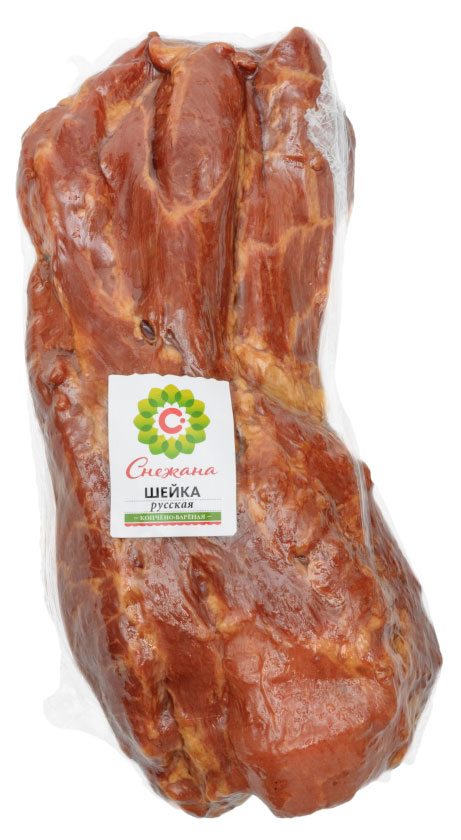 

Шейка варено-копченая Снежана Русская, ~ 450 г