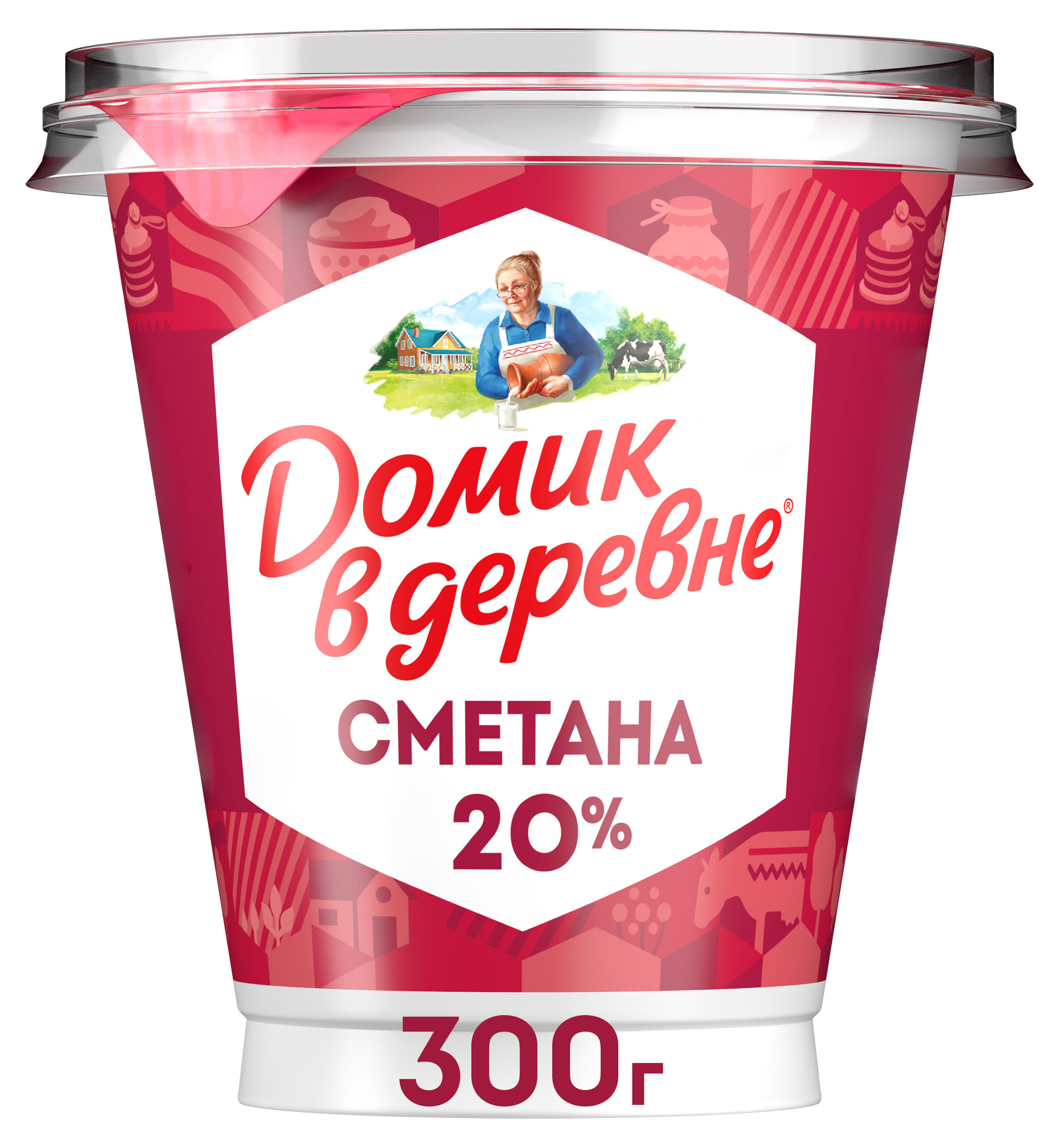 

Сметана Домик в деревне 20%, 300 г