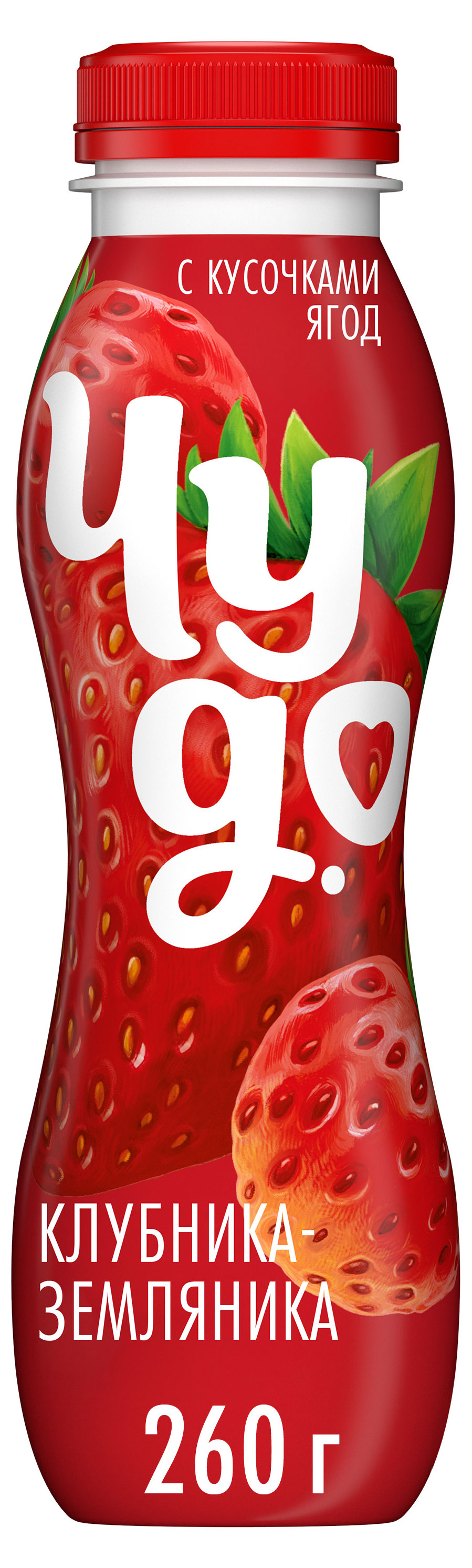 

Йогурт питьевой Чудо Клубника-Земляника 1,9% БЗМЖ, 260 г