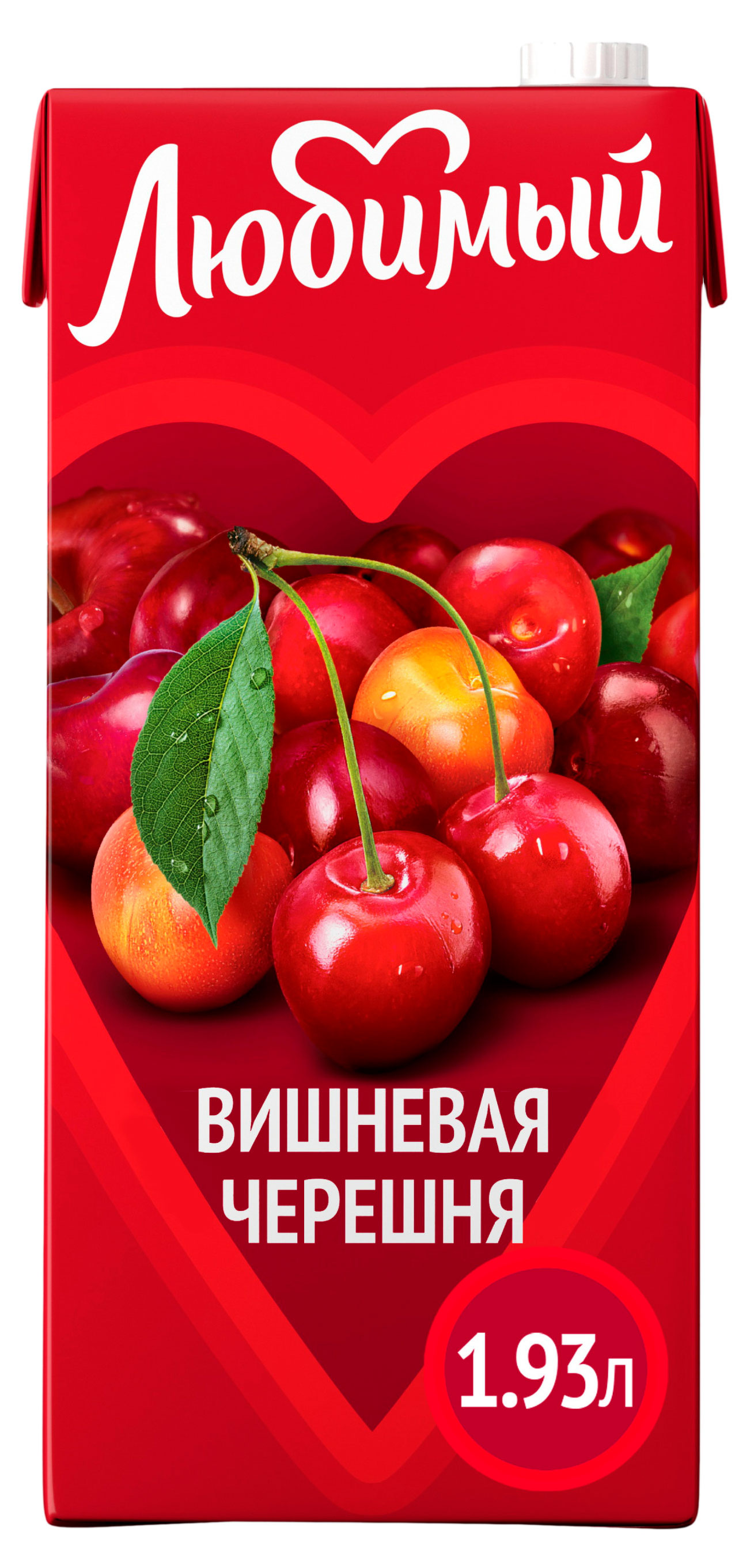 

Напиток Любимый яблоко вишня черешня, 1,93 л
