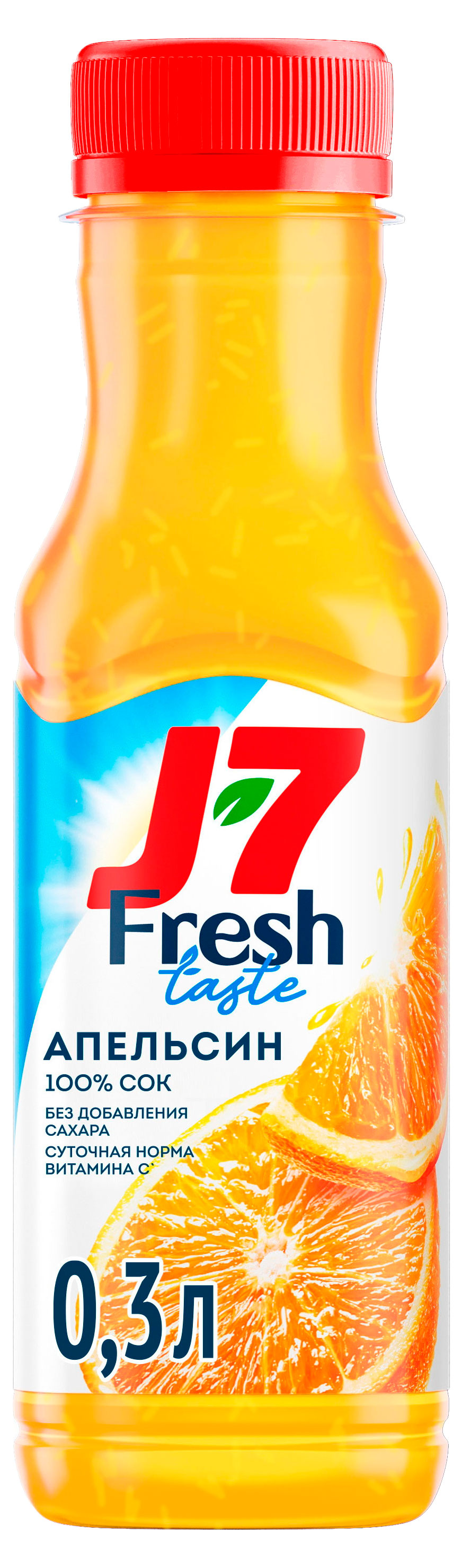 

Сок J7 Апельсин без сахара охлажденный, 0,3л