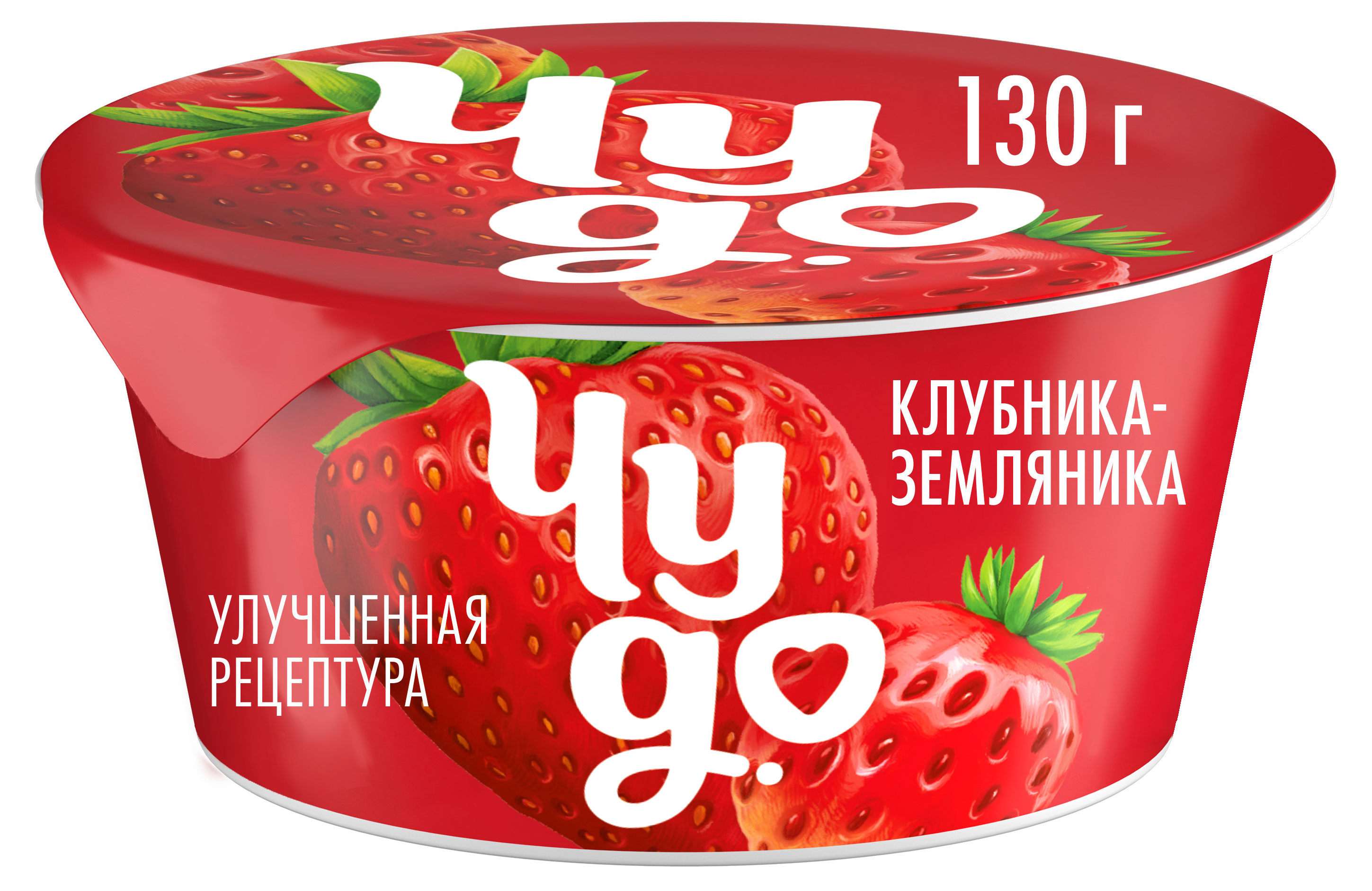 

Йогурт фруктовый Чудо клубника-земляника 2%, 130 г