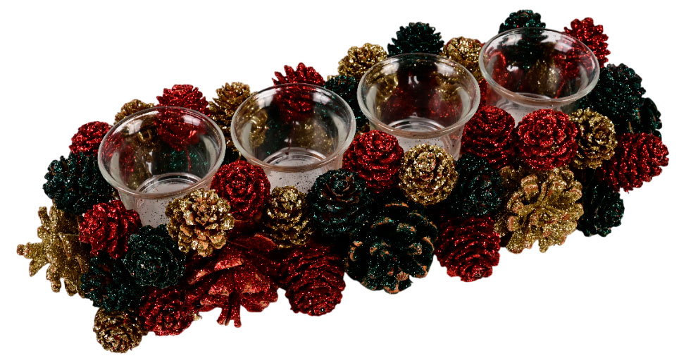 

Декорация Подсвечник на 4 свечи, 38 см