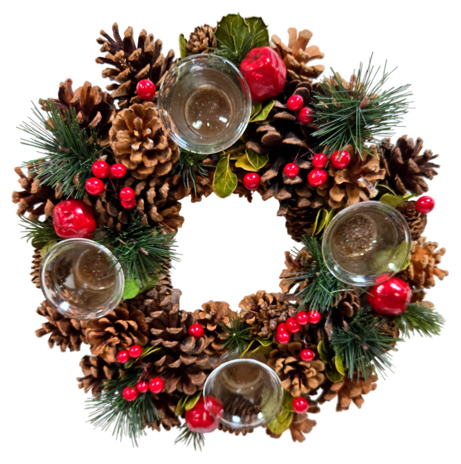 

Декорация Подсвечник на 4 свечи, 33 см