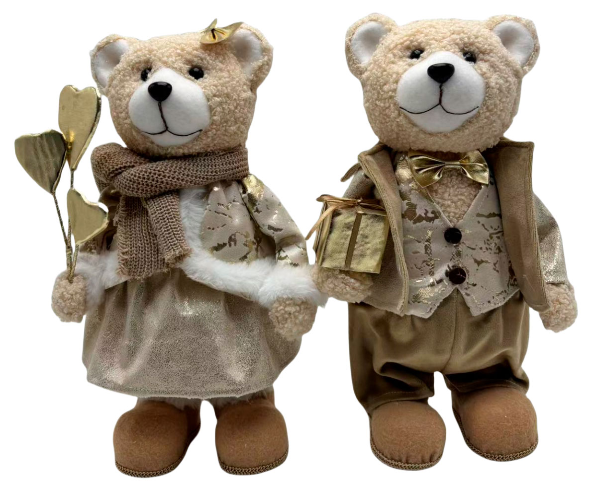 

Фигурка декоративная Золото театра Мишка 32 см, 1 шт в ассортименте