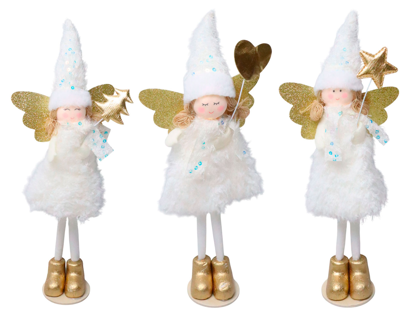 

Фигурка декоративная Золото театра Ангел 36 см, 1 шт в ассортименте