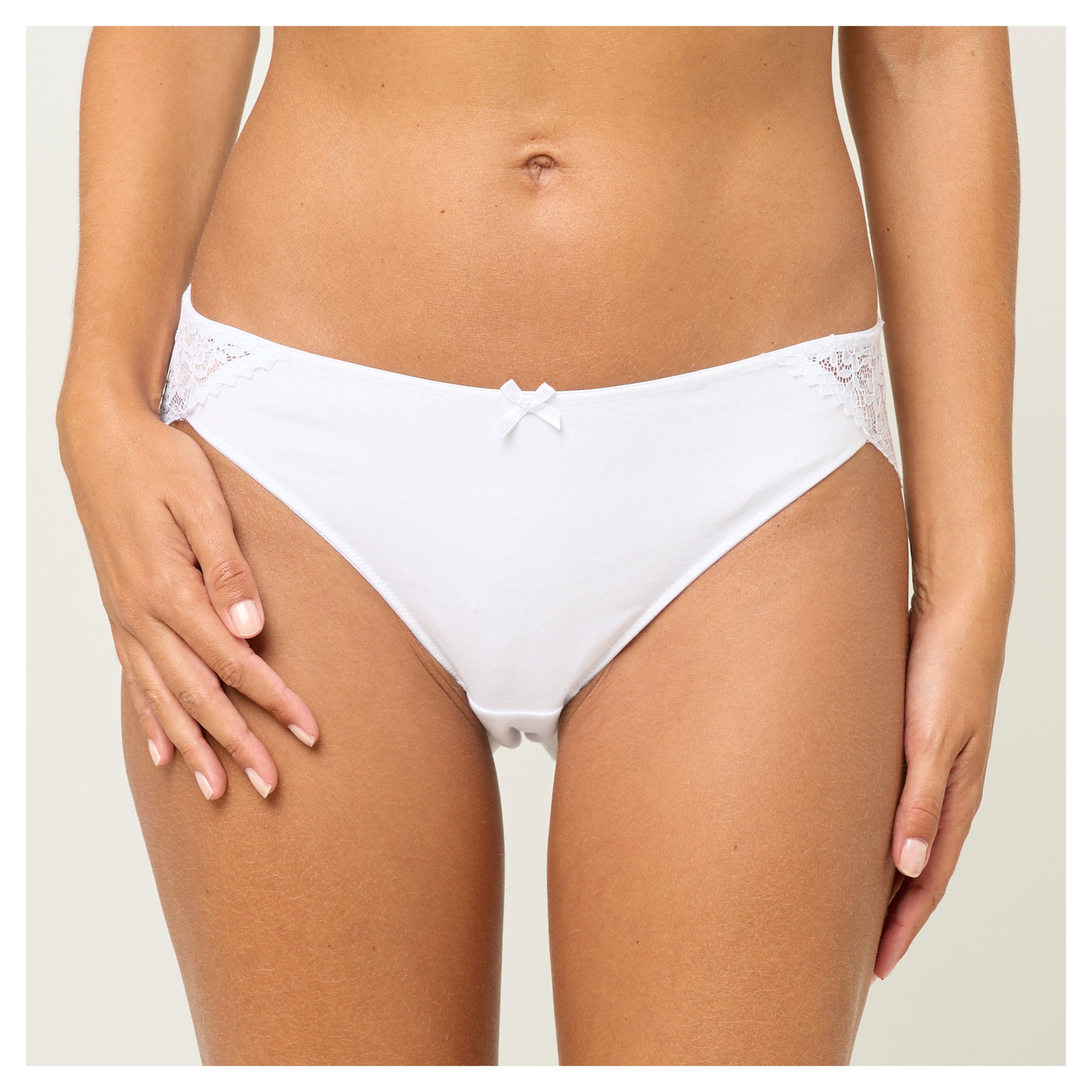 Изображение товара Женские трусы-слипы InExtenso белые размер 36-46 комфортное нижнее белье
