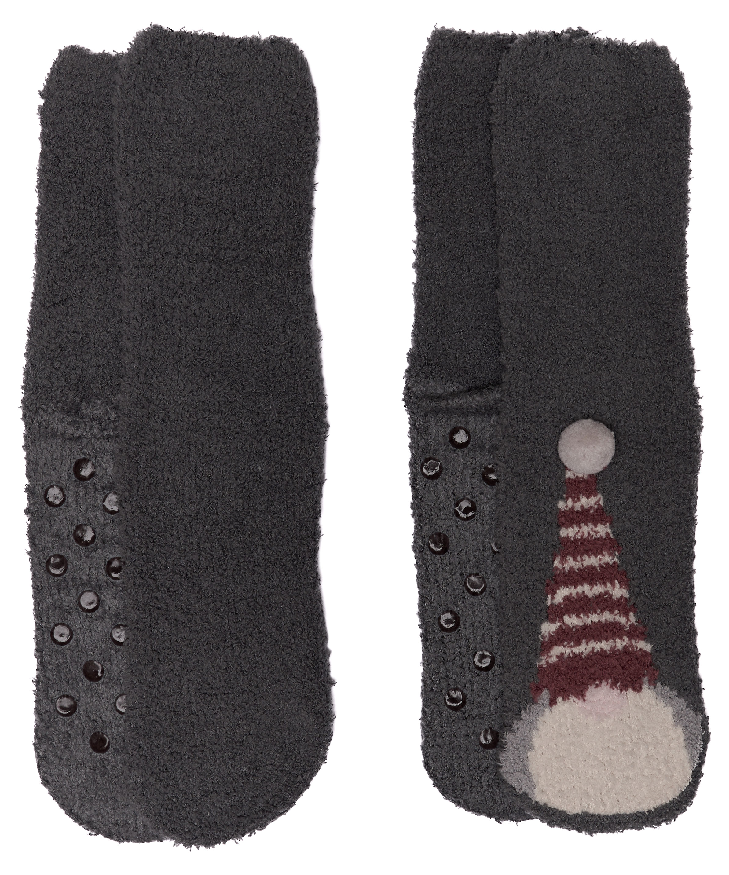 

Носки женские новогодние InExtenso Merry Christmas серые, р 35/38-39/42