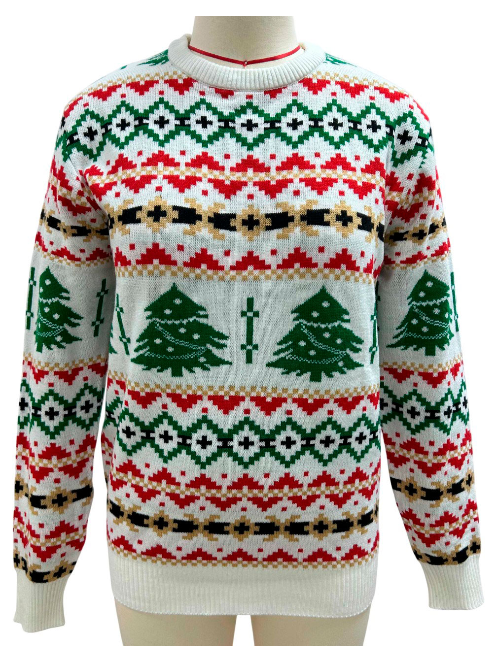 

Свитер женский Олень красно-зеленый, р. S-2XL