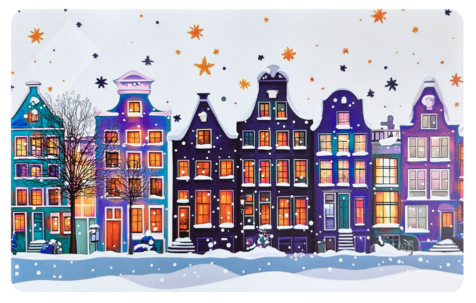 Изображение товара Плейсмат под горячее Стокгольм 41х26 см новогодний дизайн