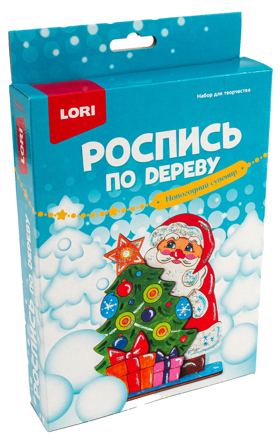 Изображение товара Набор для творчества LORI Роспись по дереву Новогодний сувенир 1 шт в ассортименте