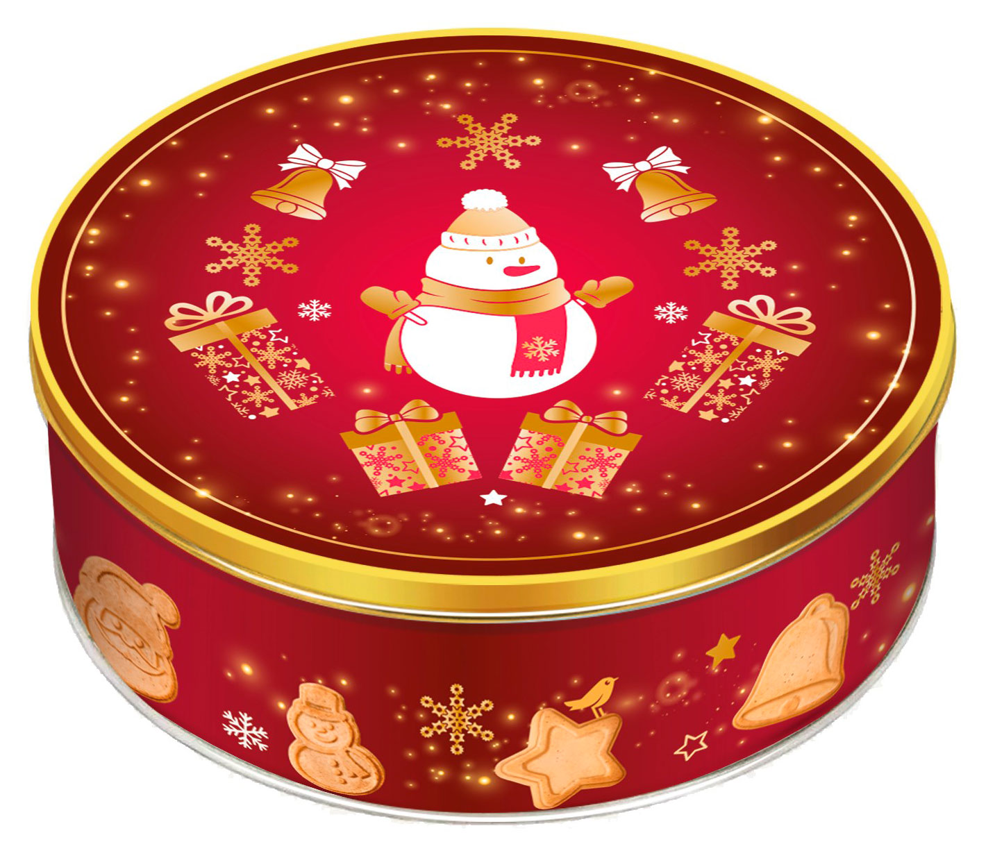 

Печенье сахарное АШАН Красная птица фигурное с яблоком и корицей, 400 г