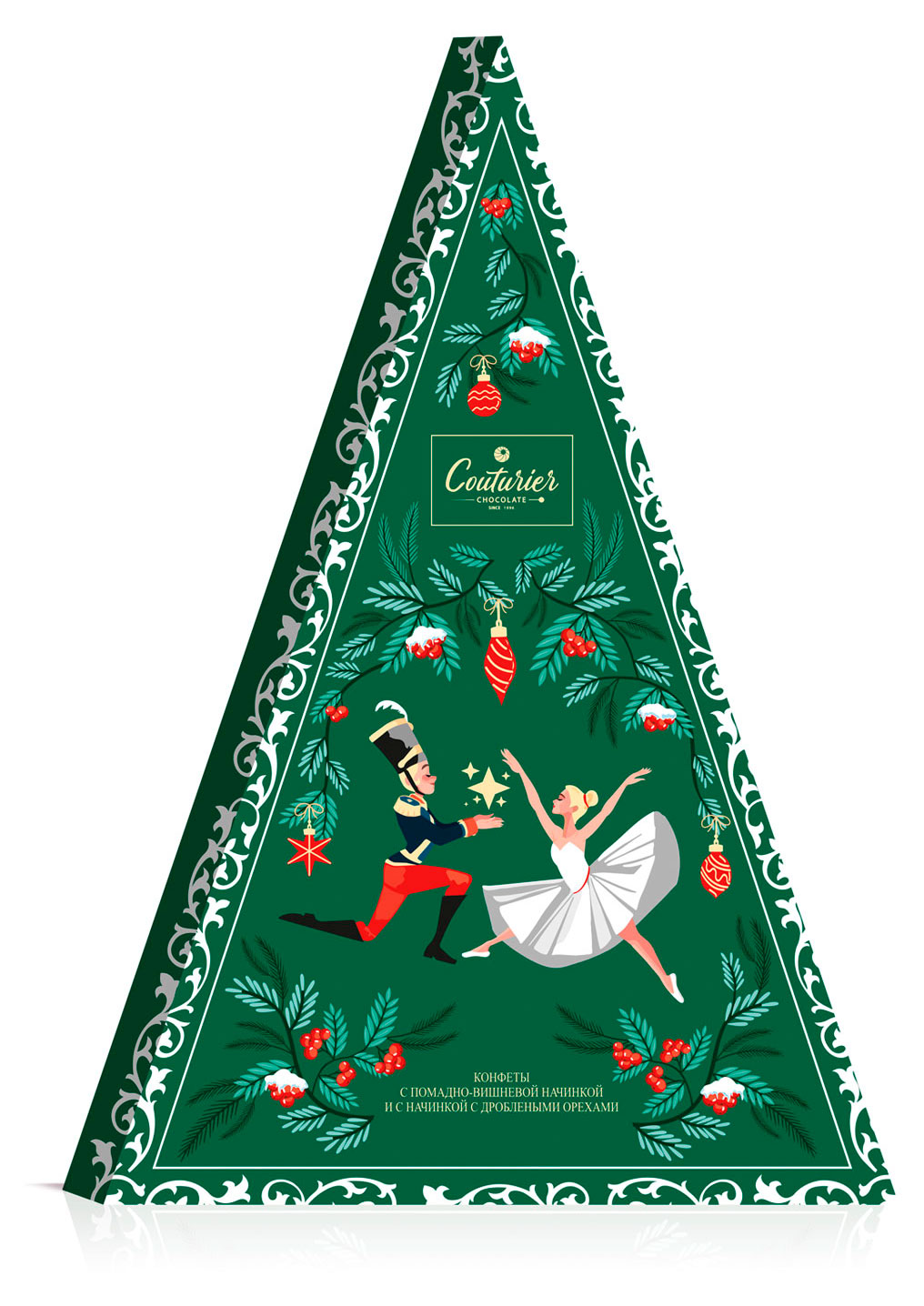 

Конфеты шоколадные Couturier Щелкунчик Ассорти, 125 г