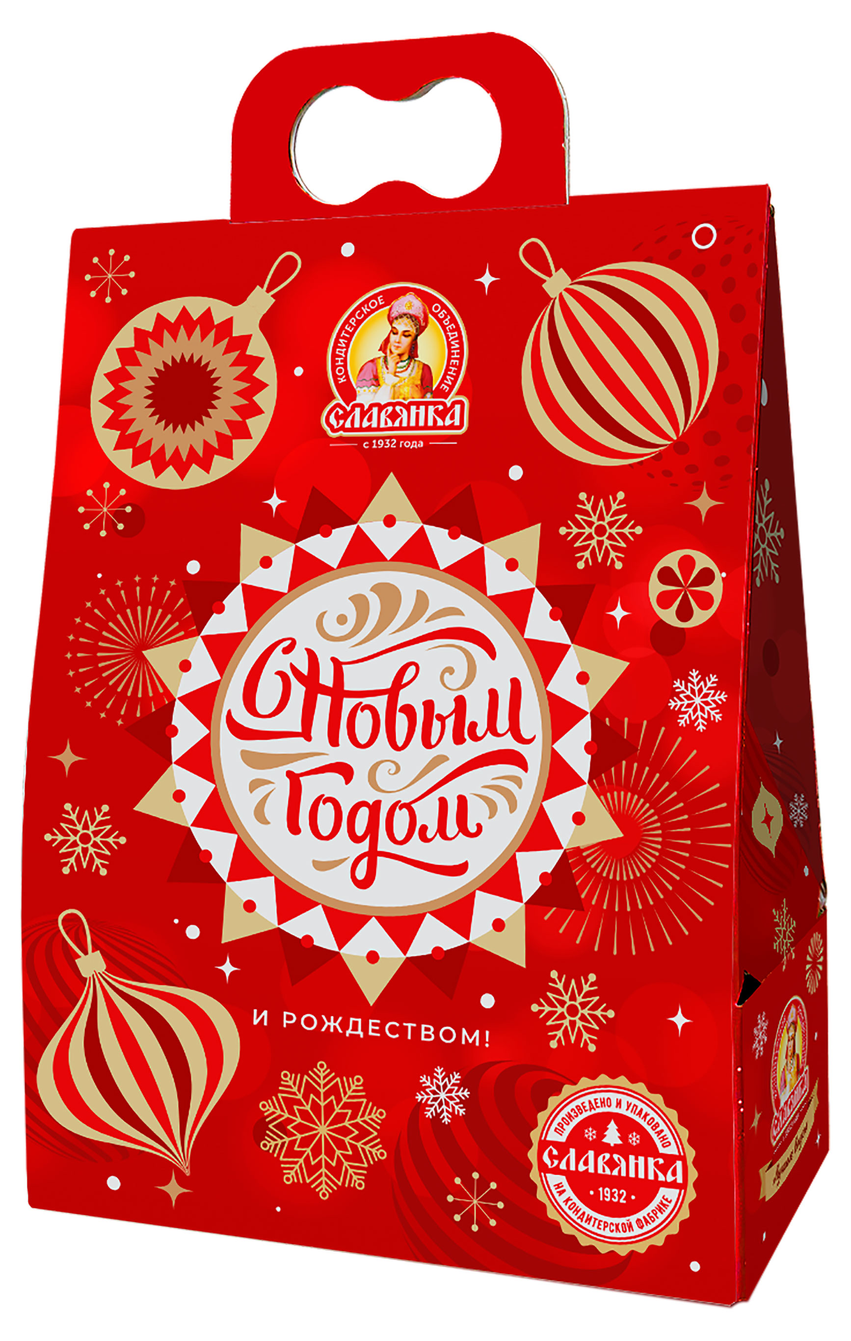 

Подарок новогодний сладкий Славянка Лучшее от Славянки, 1 кг