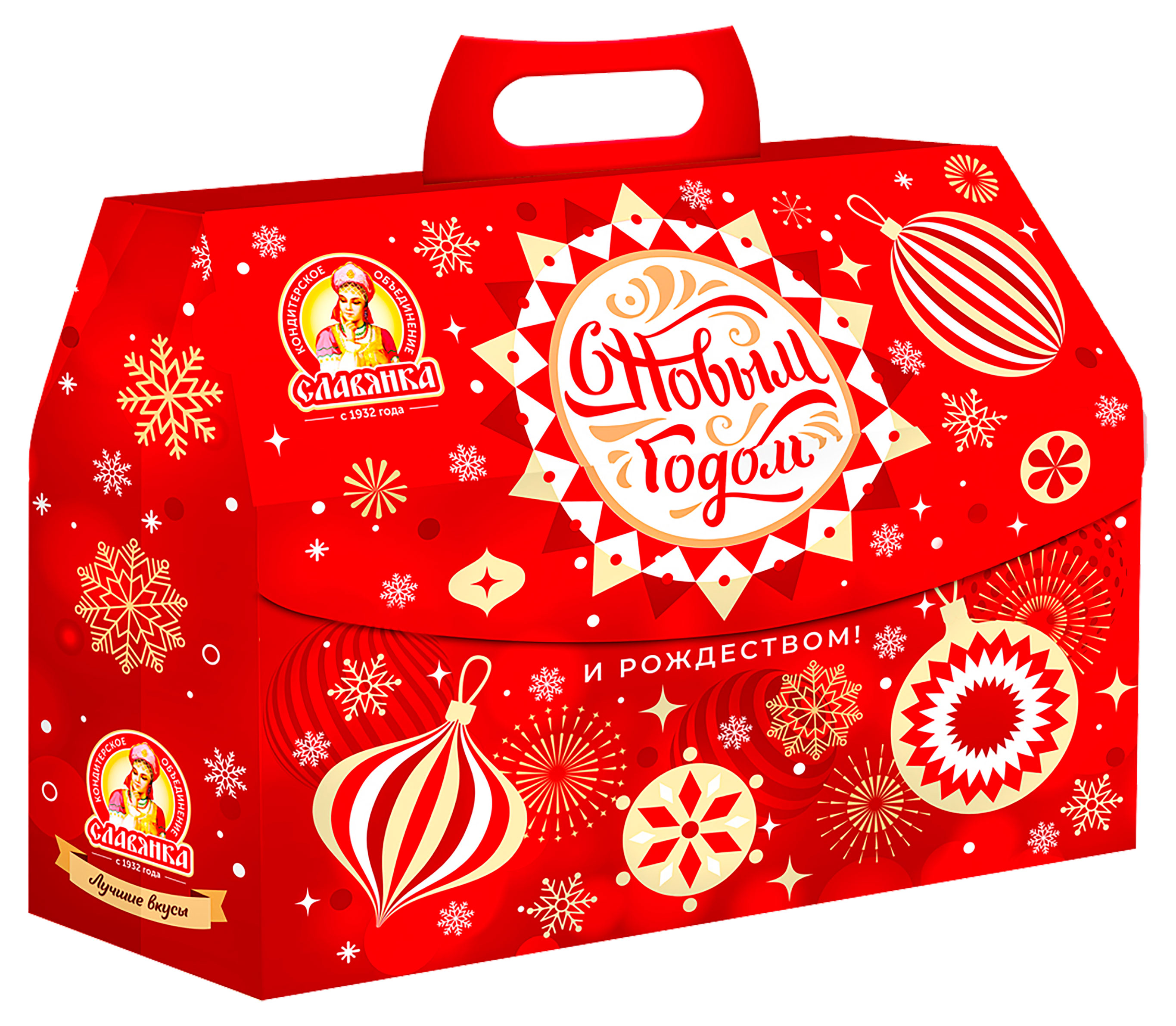 

Подарок новогодний сладкий Славянка Лучшее от Славянки, 1,7 кг