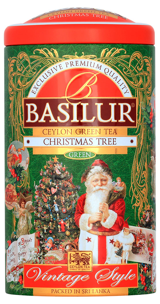Изображение товара Чай зеленый Basilur Рождественская ель, 100 г