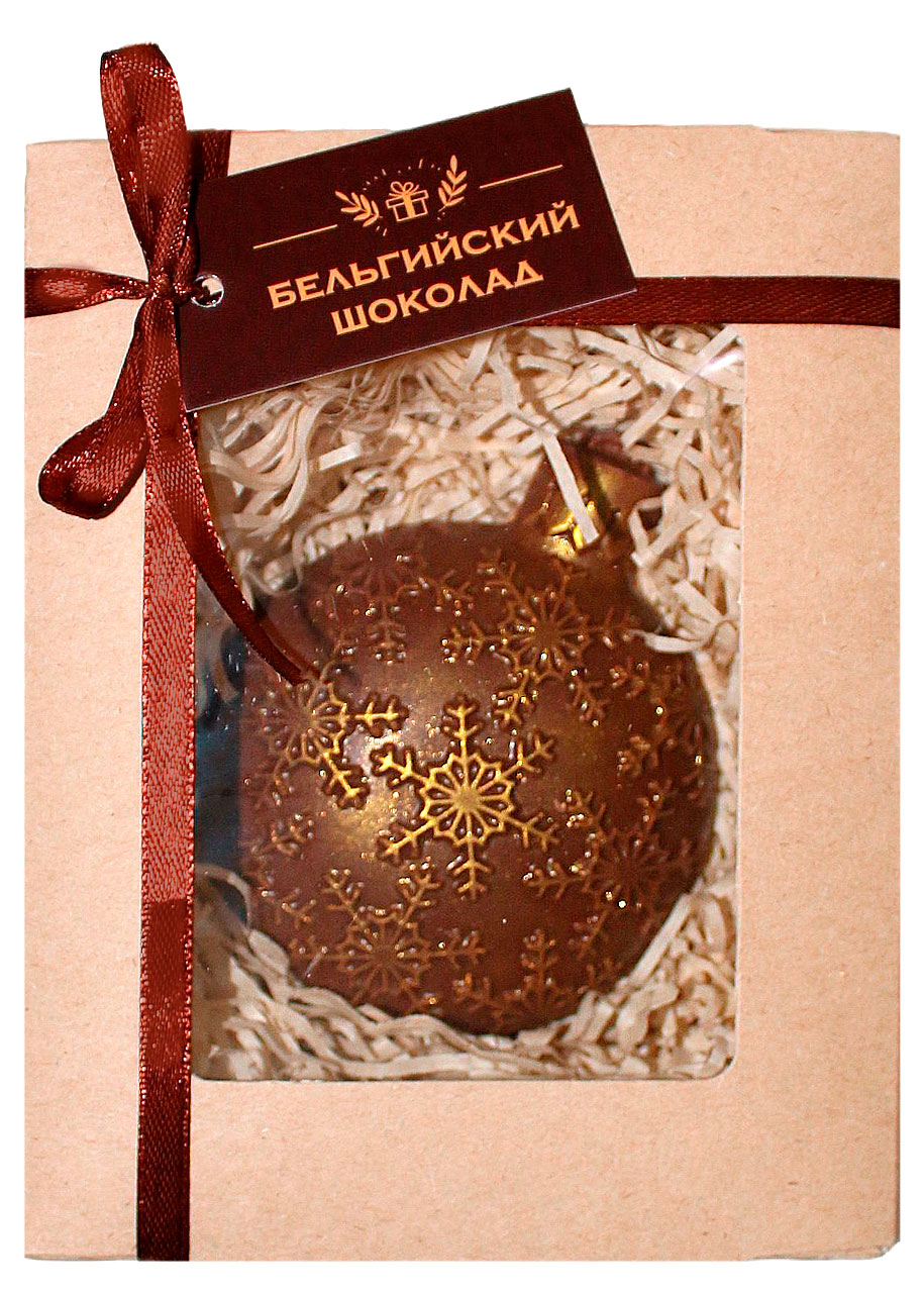 

Шоколад фигурный Время шоколада Елочная игрушка, 80 г