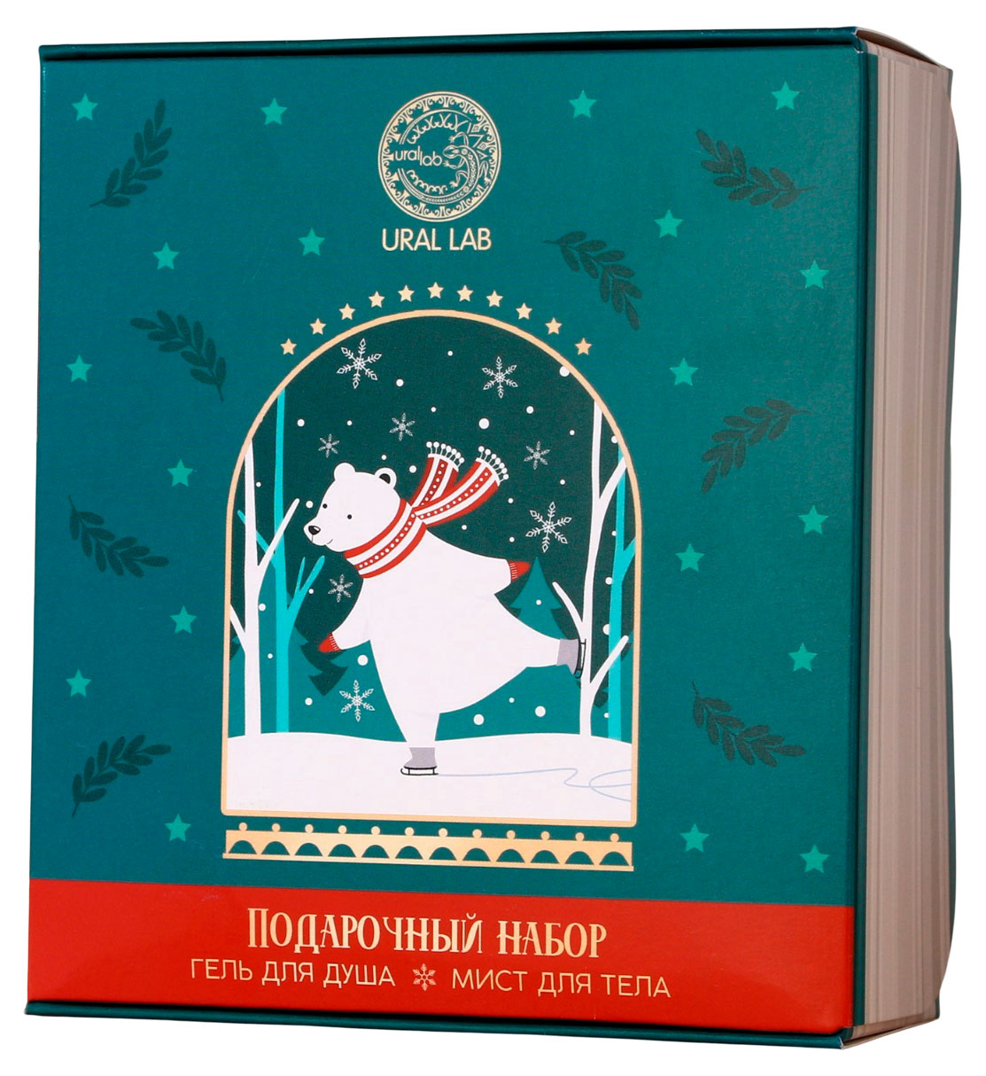 Изображение товара Подарочный набор Winter Melody мини гель для душа и мист для тела