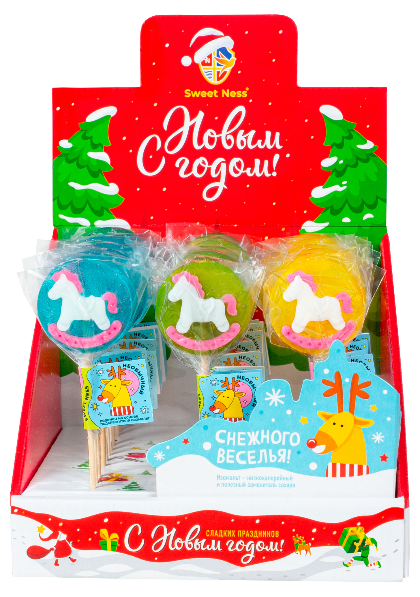 

Карамель леденцовая фигурная Sweet на основе подсластителя изомальт на палочке 30 г, 1 шт в ассортименте