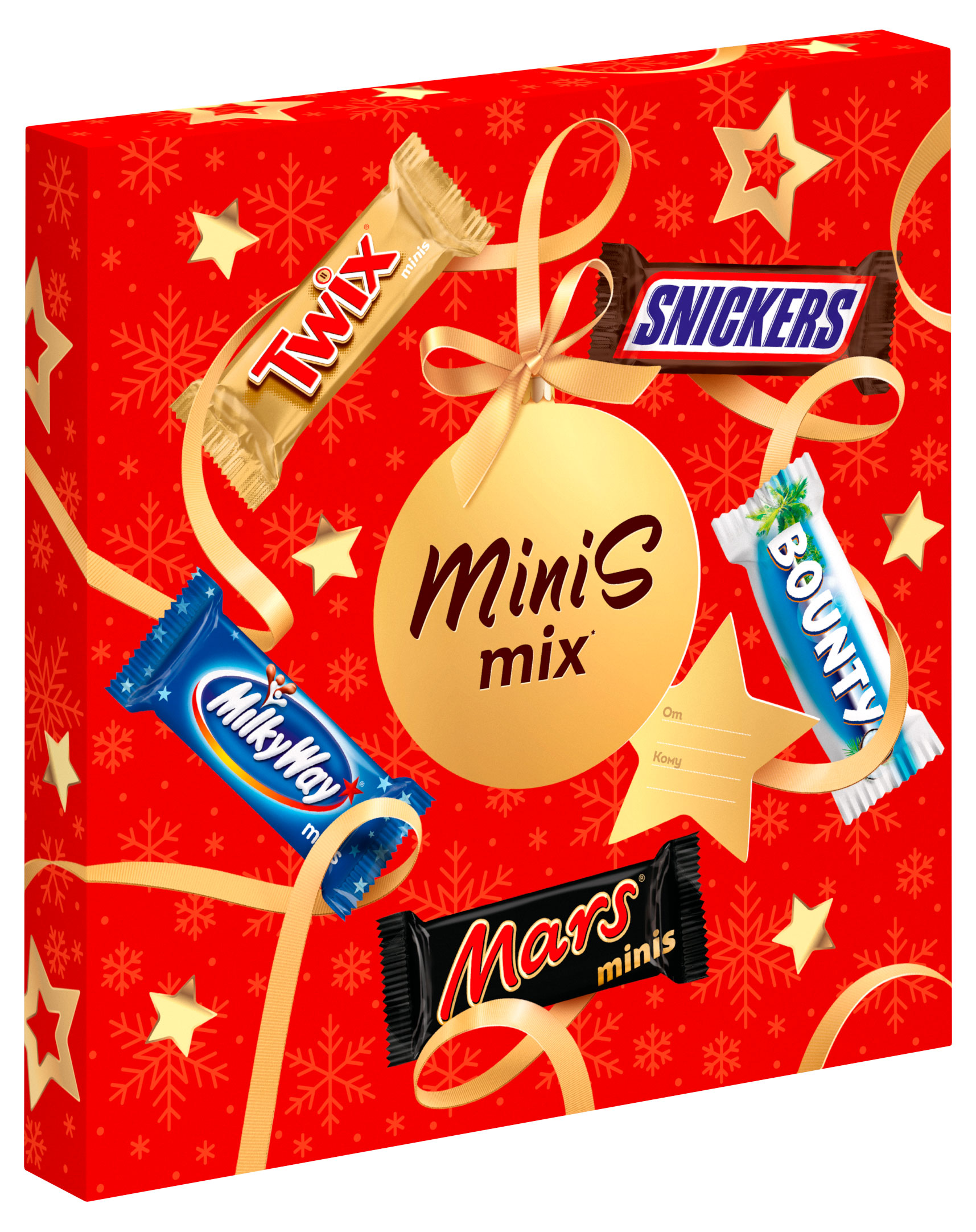 

Подарок новогодний сладкий M&Ms & friends Minis Mix, 160 г