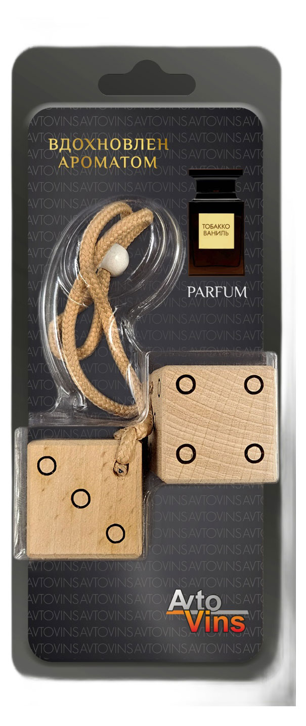 

Ароматизатор AvtoVins Parfum кубики тобакко-ваниль, 1 шт