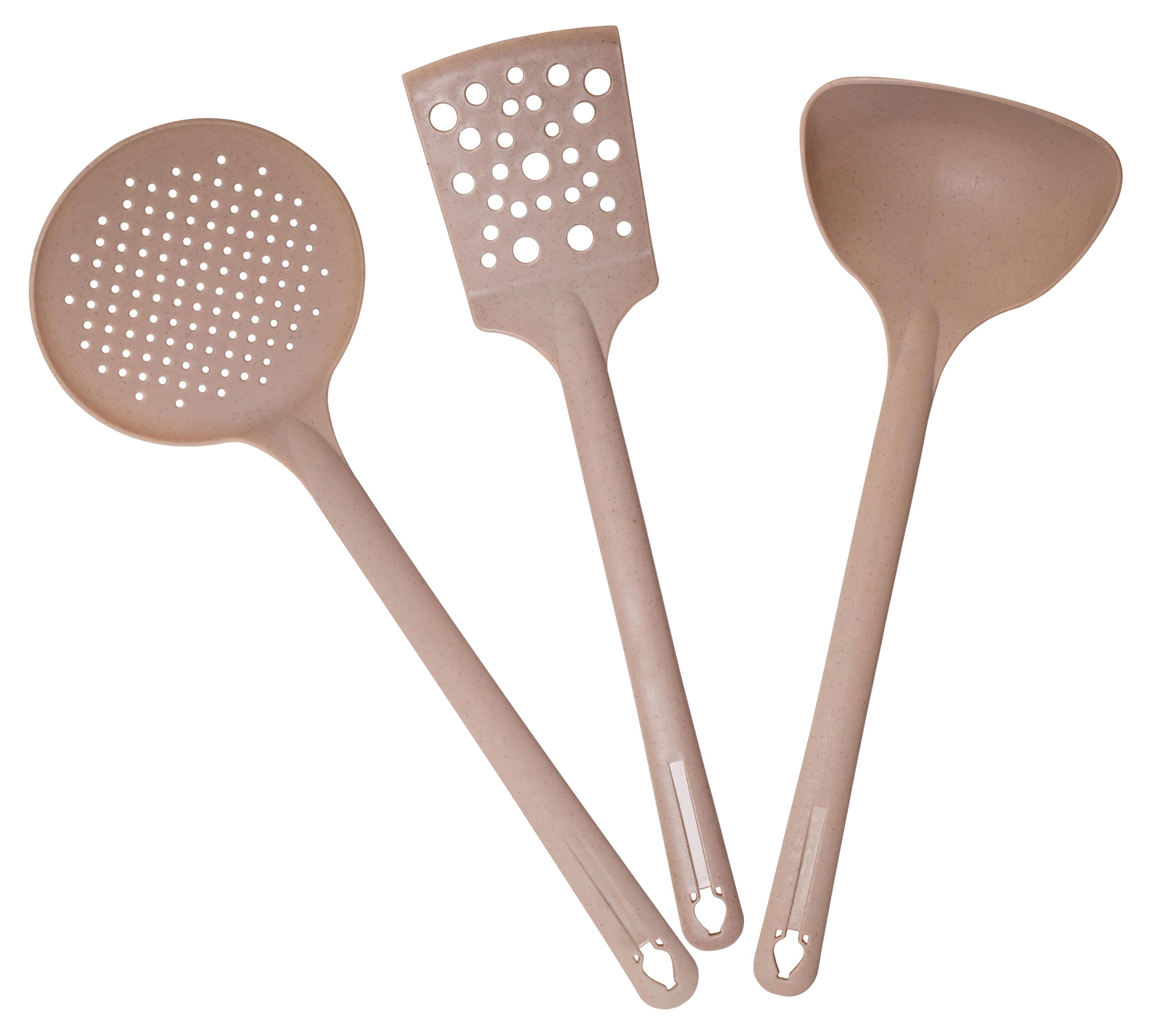 

Набор поварской Архимед бежевый, 3 предмета