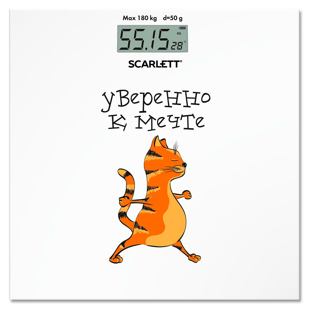Изображение товара Напольные весы Scarlett SC-BS33E110 с высокой точностью