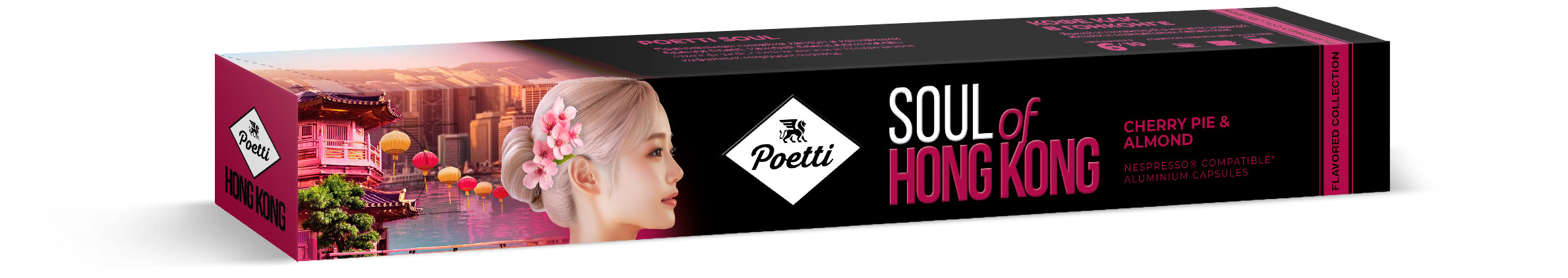Изображение товара Кофе в капсулах Poetti Soul Hong Kong 53 г с насыщенным вкусом и ароматом