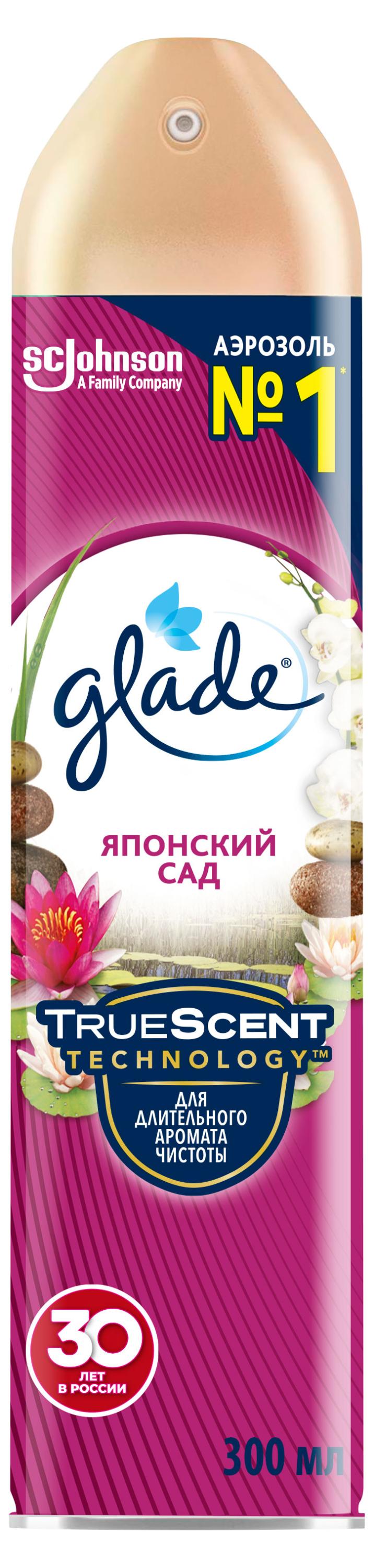 

Освежитель воздуха Glade Аэрозоль Японский сад, 300 мл