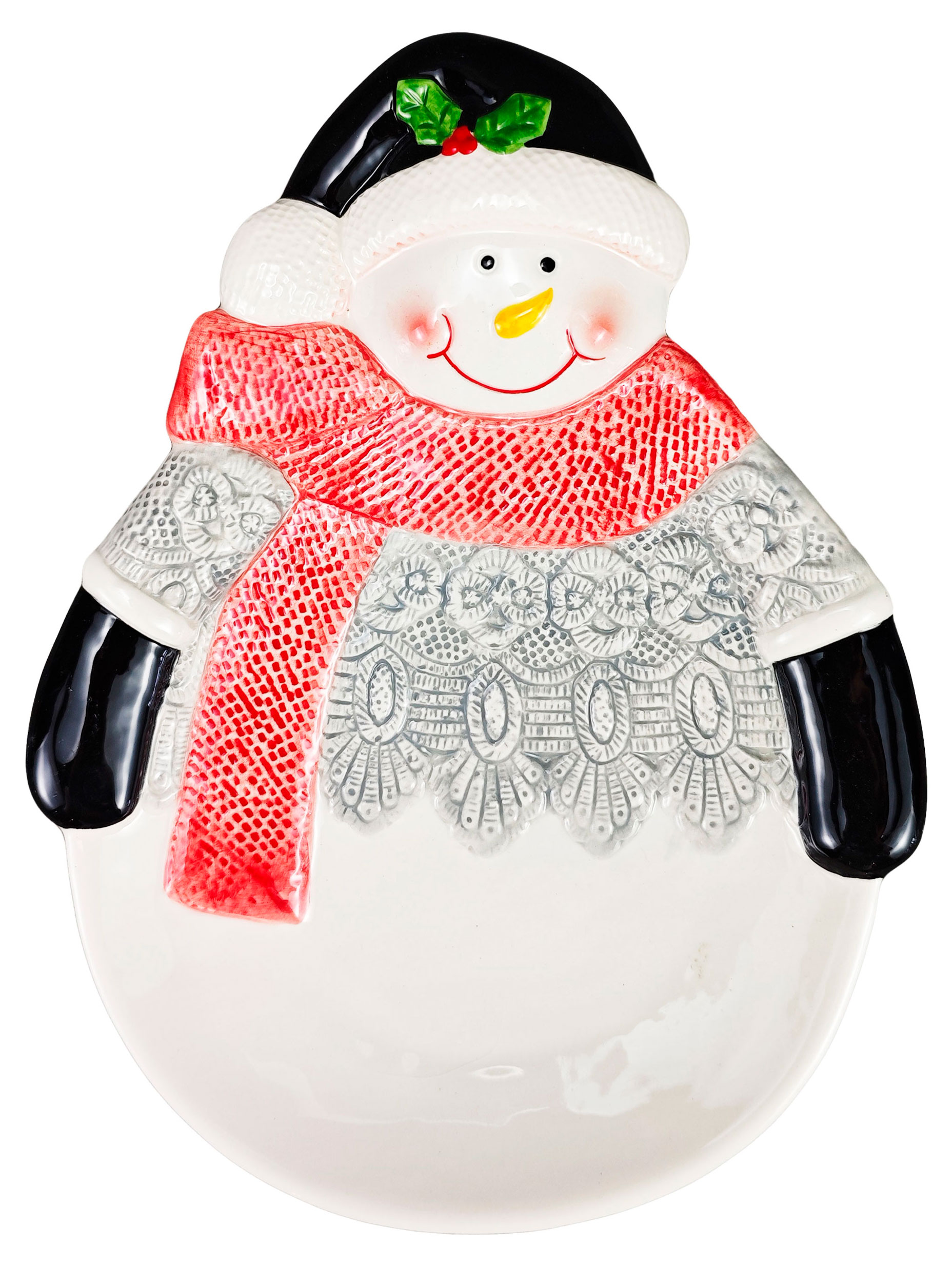 

Блюдо Снеговик Вокруг света , 23,5х17,5 см