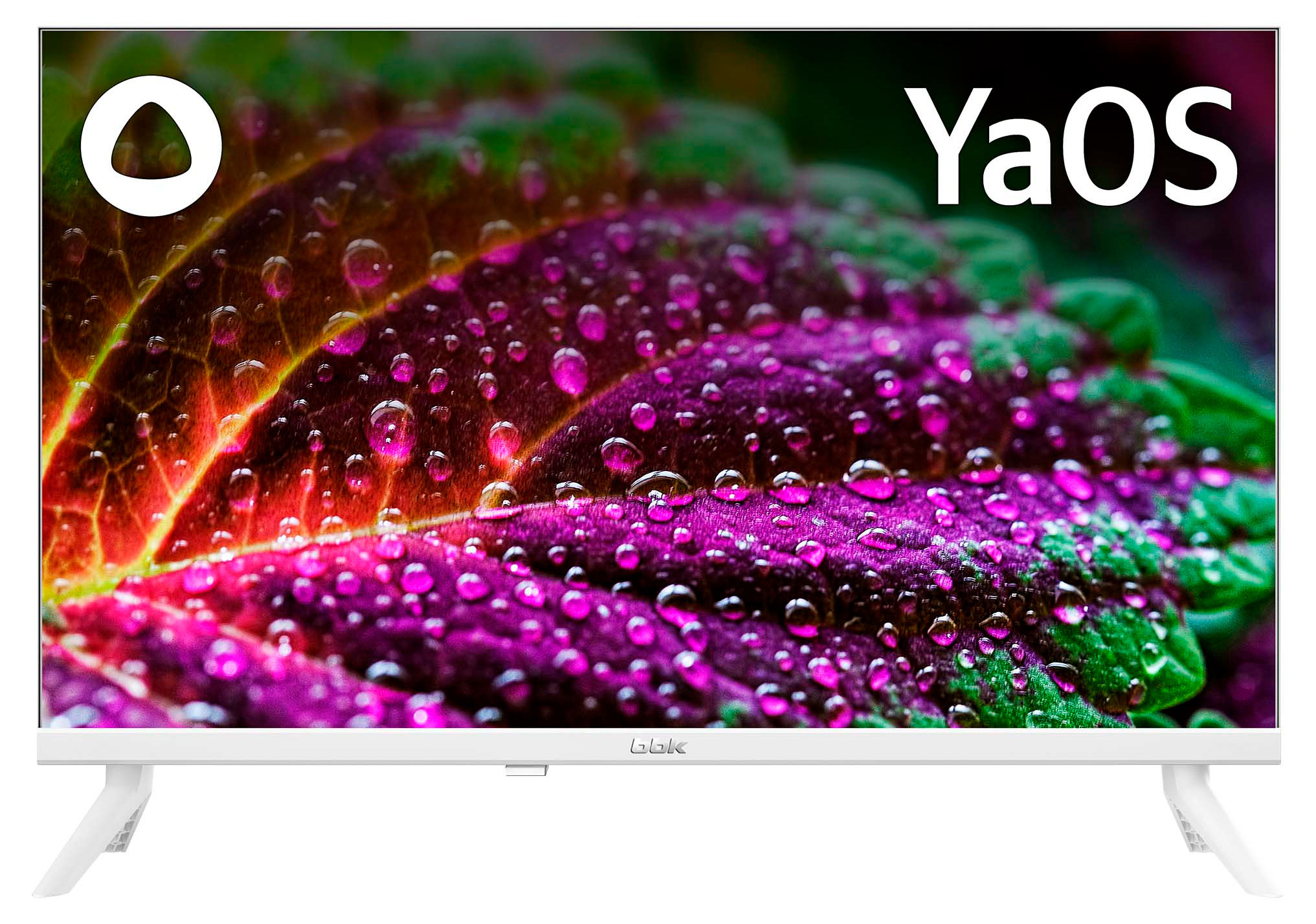Изображение товара Умный телевизор BBK 24LEX-7242/TS2C белый 24 дюйма Smart TV YaOS