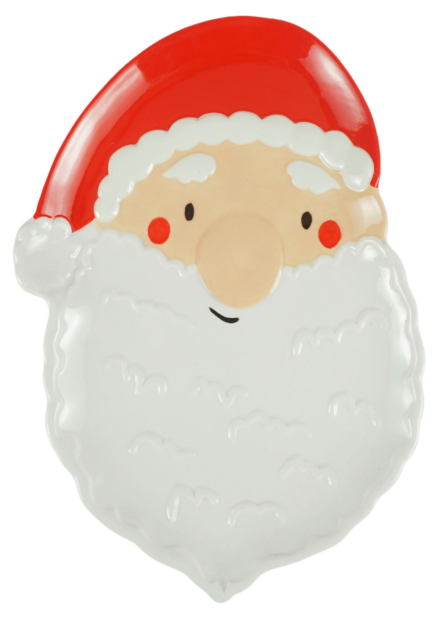 Изображение товара Блюдо Actuel Санта-Клаус 16х25 см - новогодний декор