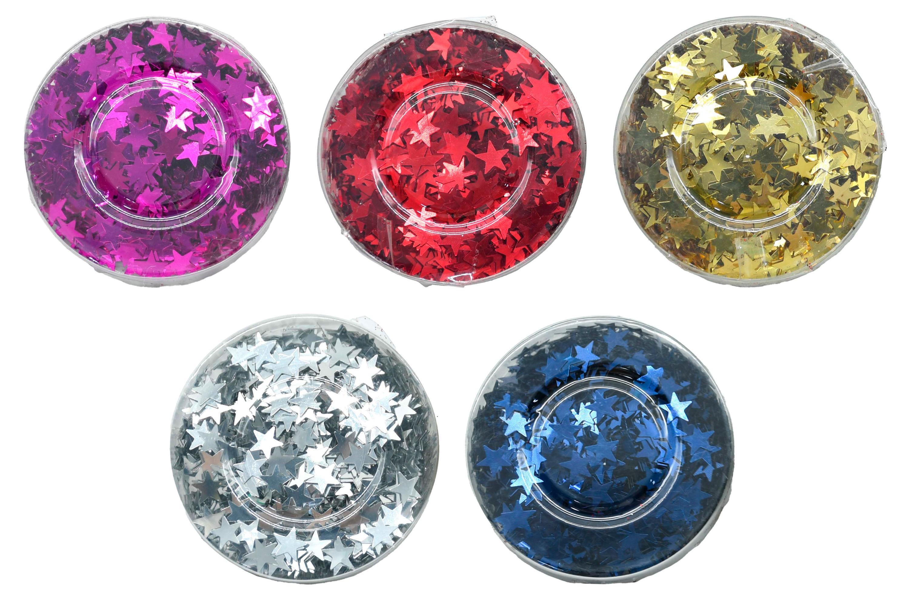 

Конфетти в баночке Actuel, 1 шт в ассортименте