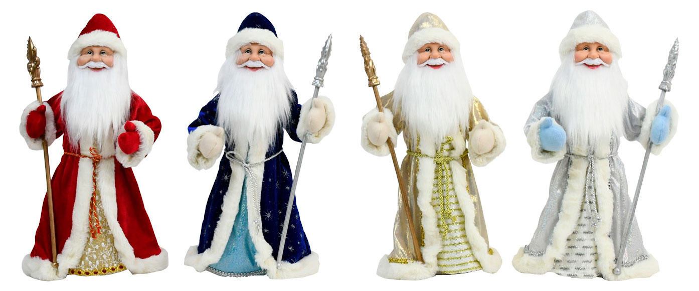 

Фигура декоративная Дед Мороз 40 см, 1 шт в ассортименте