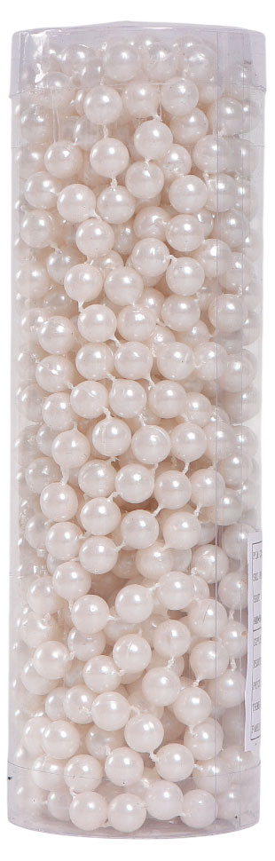 

Бусы на елку Actuel белые, 6 м