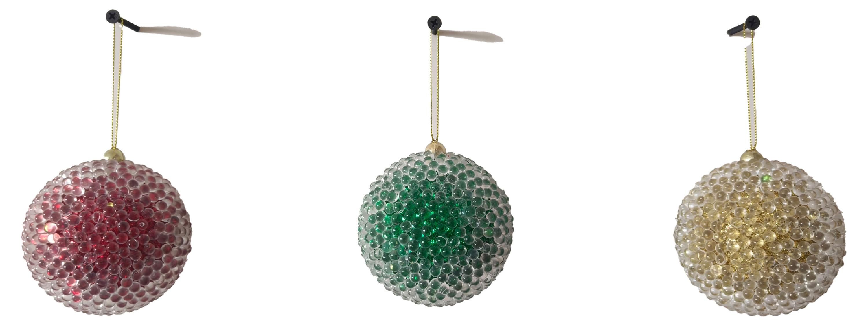 

Елочное украшение Шар Actuel Вокруг света Блестки 8 см, 1 шт в ассортименте