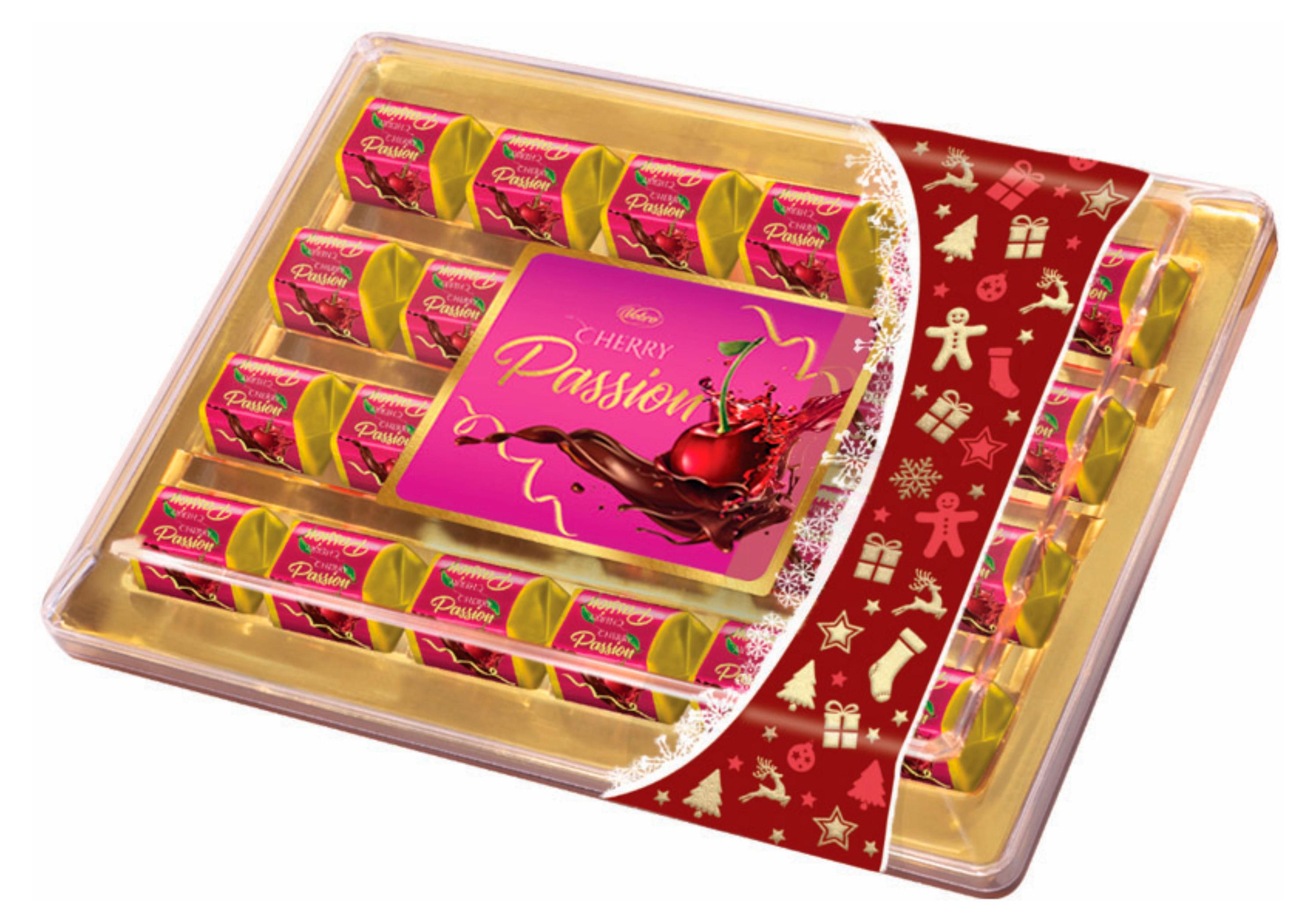 

Конфеты Cherry Passion с вишней в алкоголе, 295 г