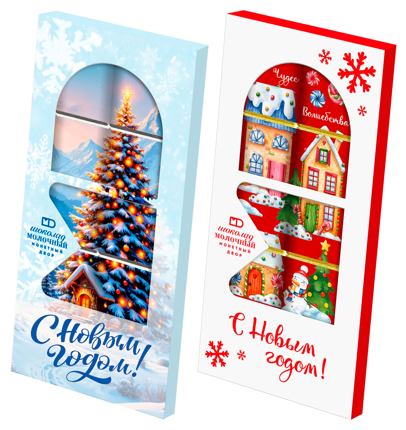 

Шоколад Монетный Двор Новогодний молочный, 50 г