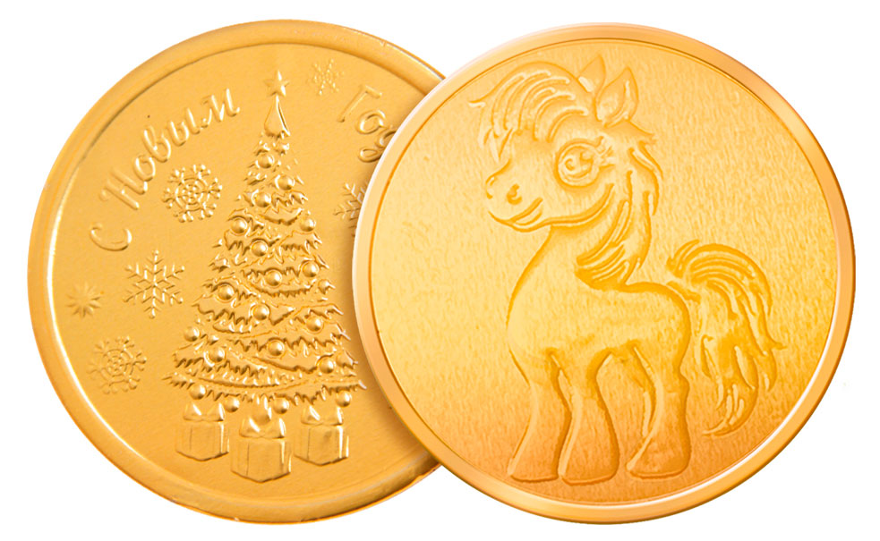 Изображение товара Шоколад молочный «Мок-Мок» Медаль, 25 г