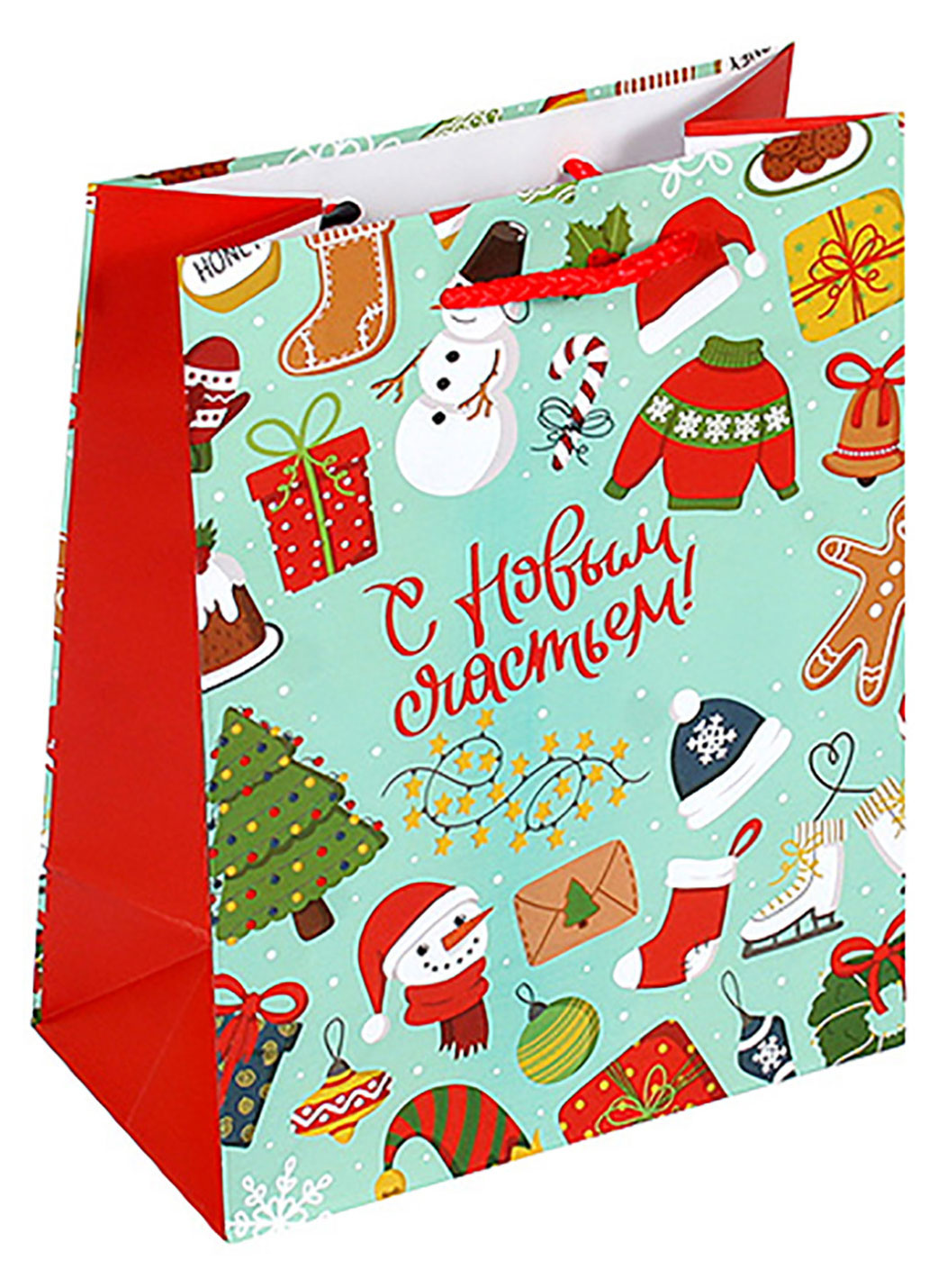 Изображение товара Бумажная сумка средняя Grand Gift 23x18x10 см ассортимент