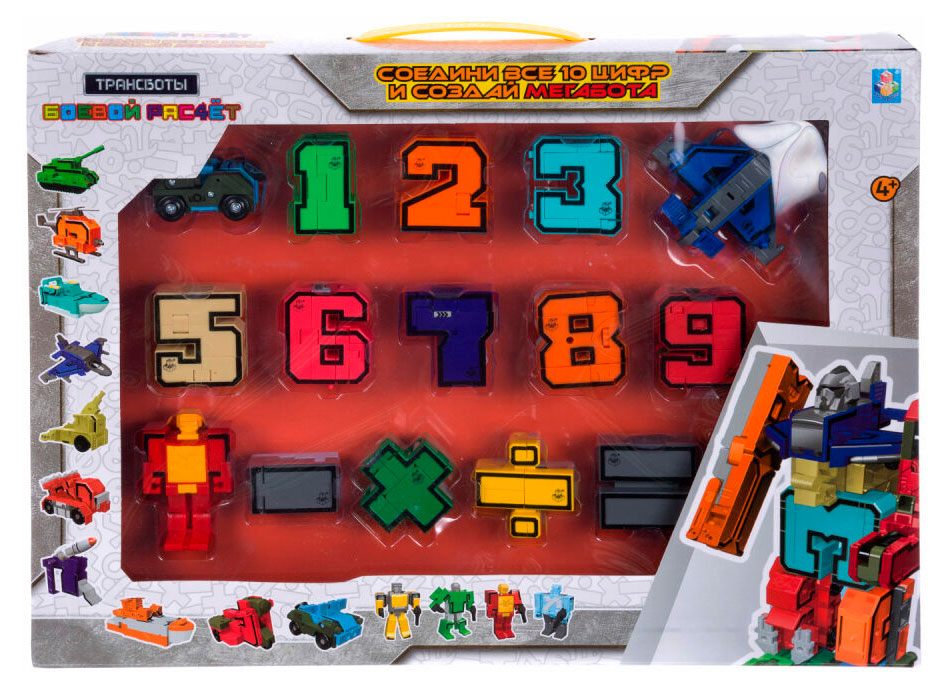 

Трансботы 1TOY Боевой расчет