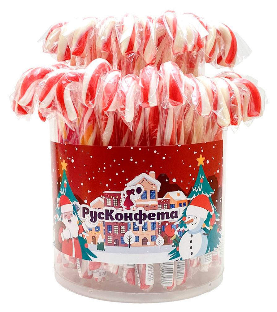 

Леденец на палочке Sweet Lee Трость красно-белая, 30 г