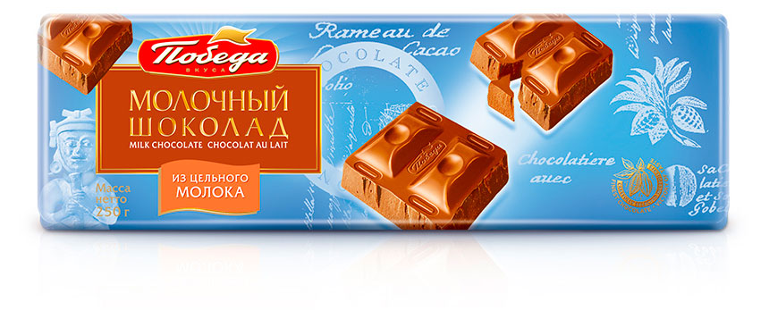 

Шоколад молочный Победа вкуса, 250 г