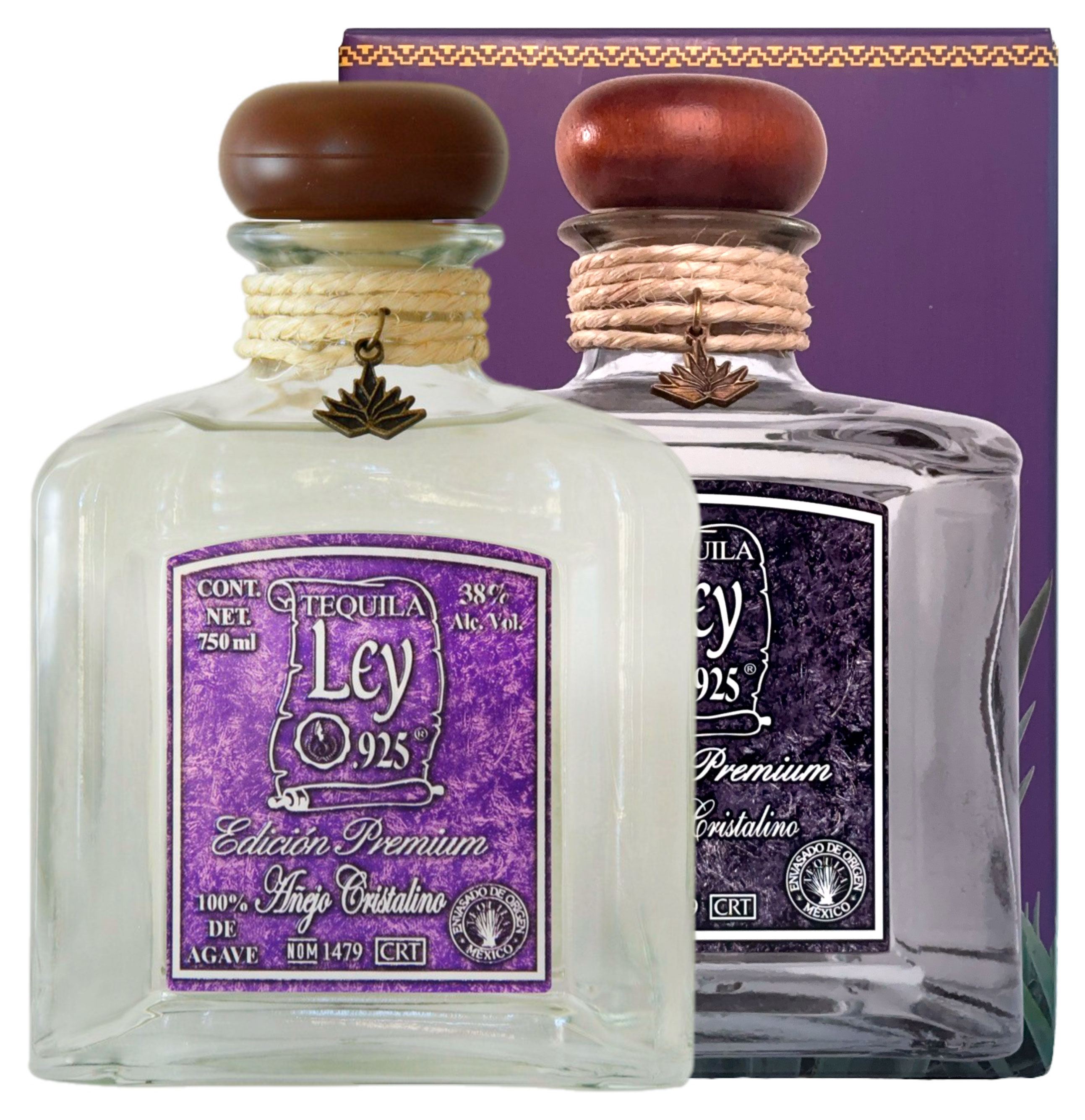 

Текила Ley 925 Anejo Cristalino Premium Мексика, 0,75 л