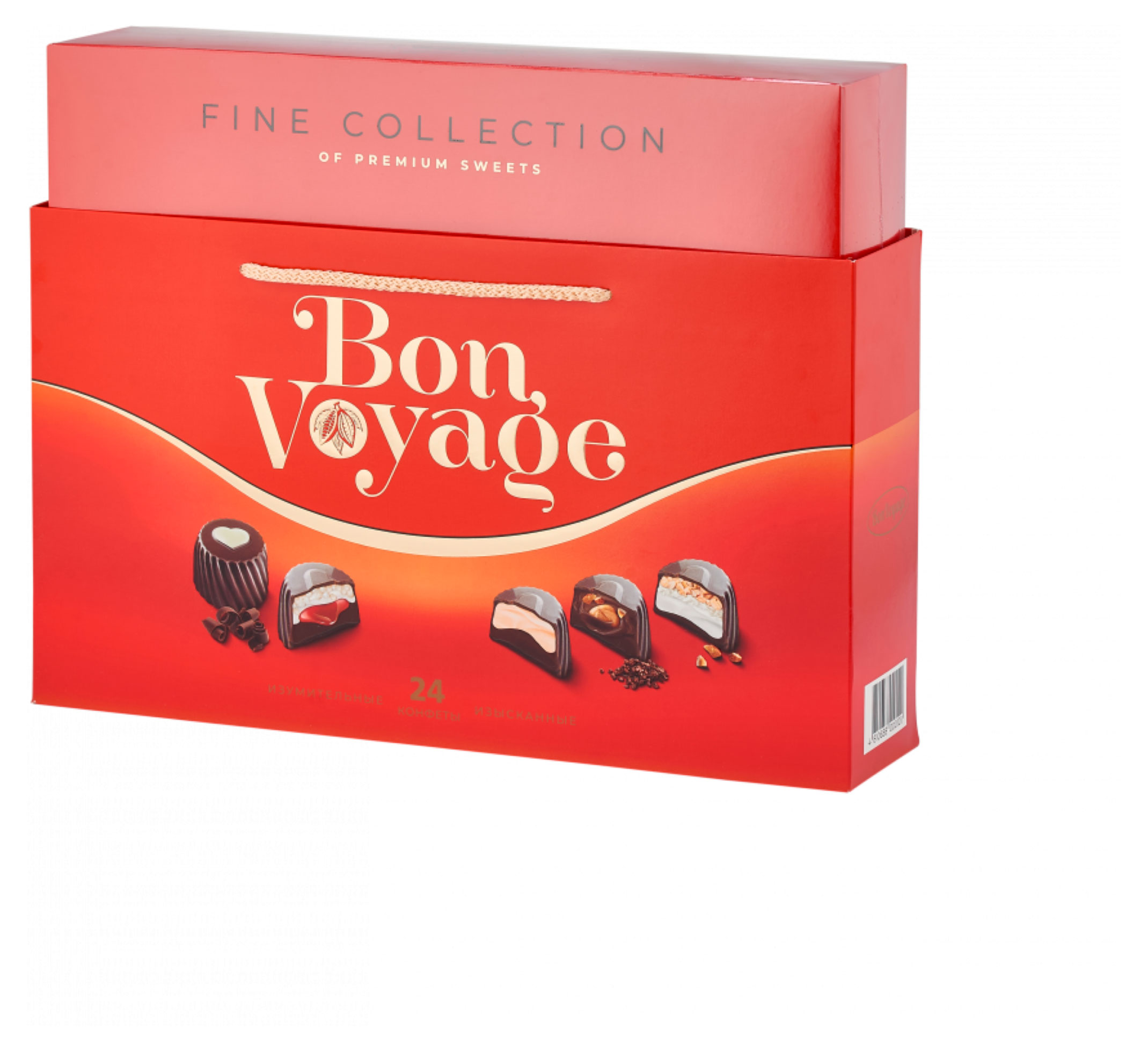 

Набор конфет Bon Voyage Ассорти красный, 370 г