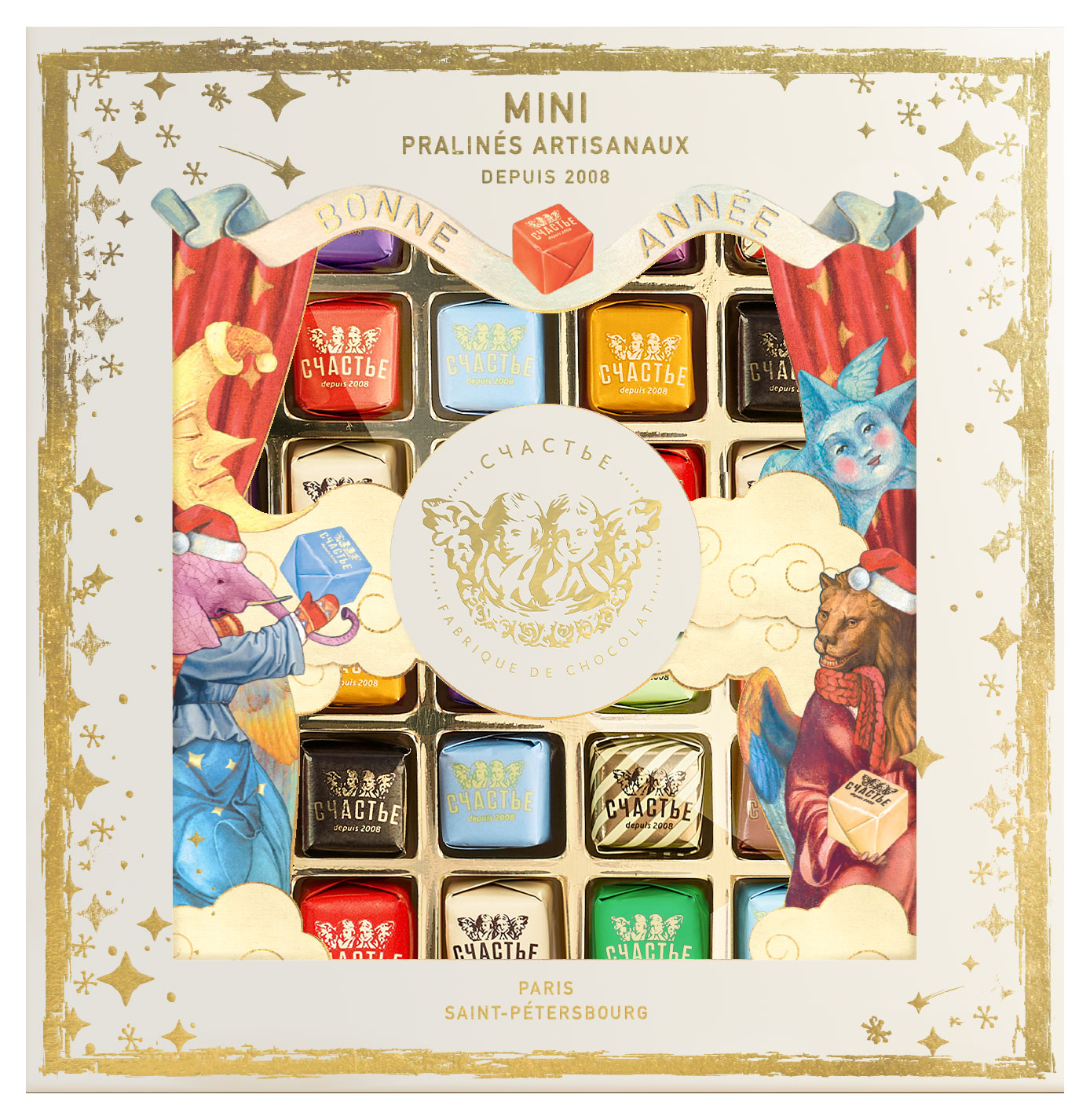 

Конфеты Счастье Мини-пралине, 305 г