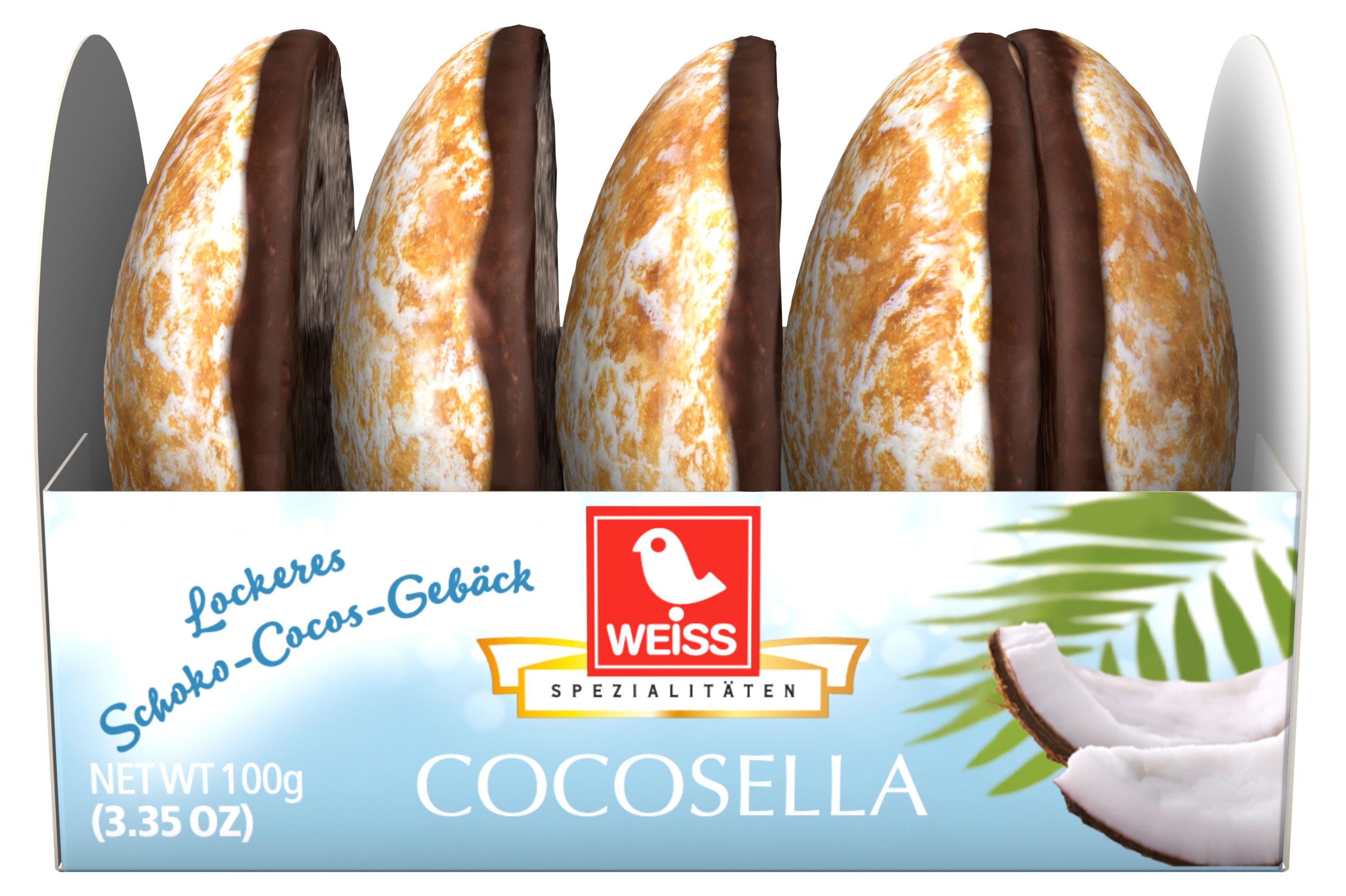 

Пряники Weiss с кокосом, 100 г