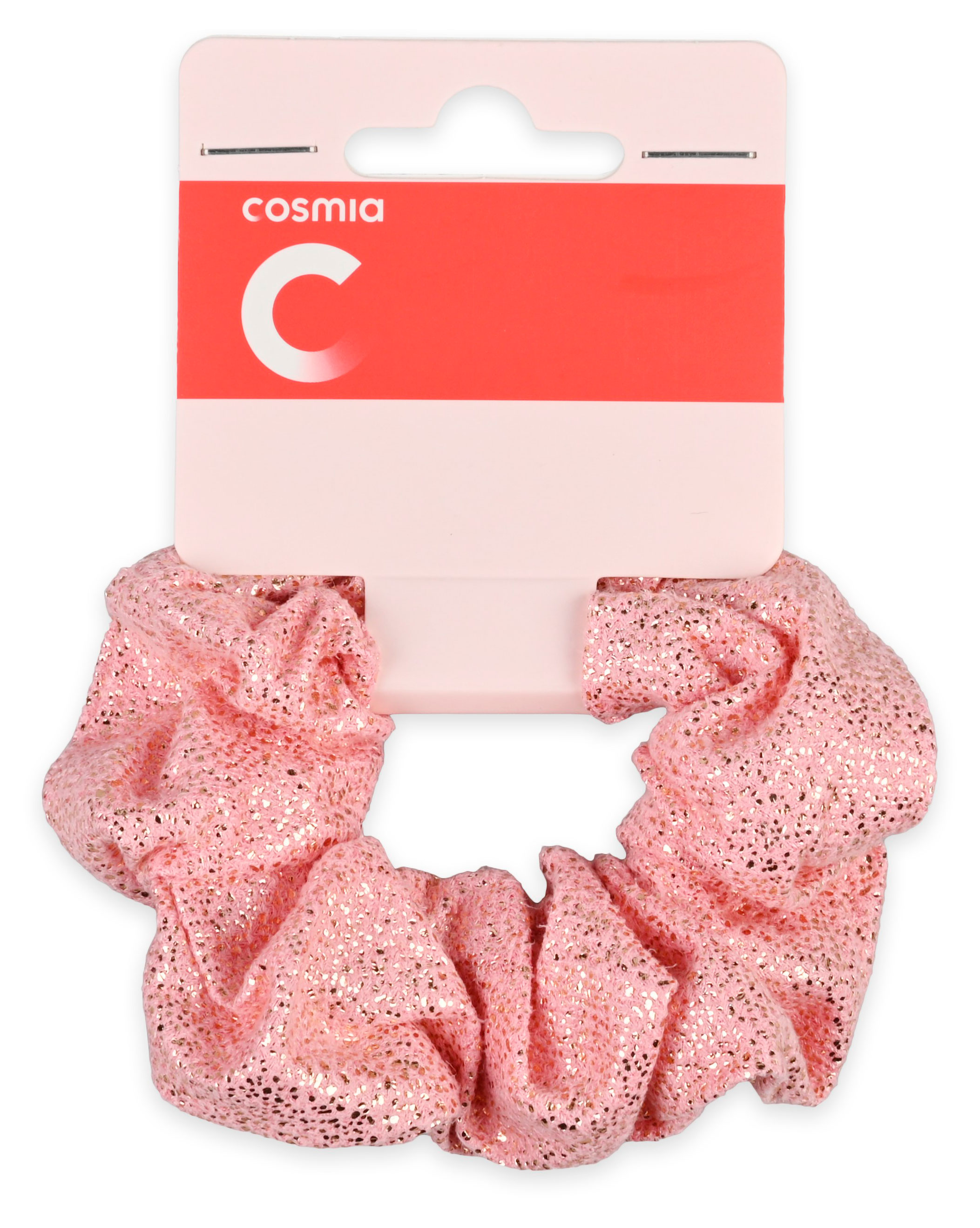 Изображение товара Резинка для волос Cosmia розовая широкая, 1 шт